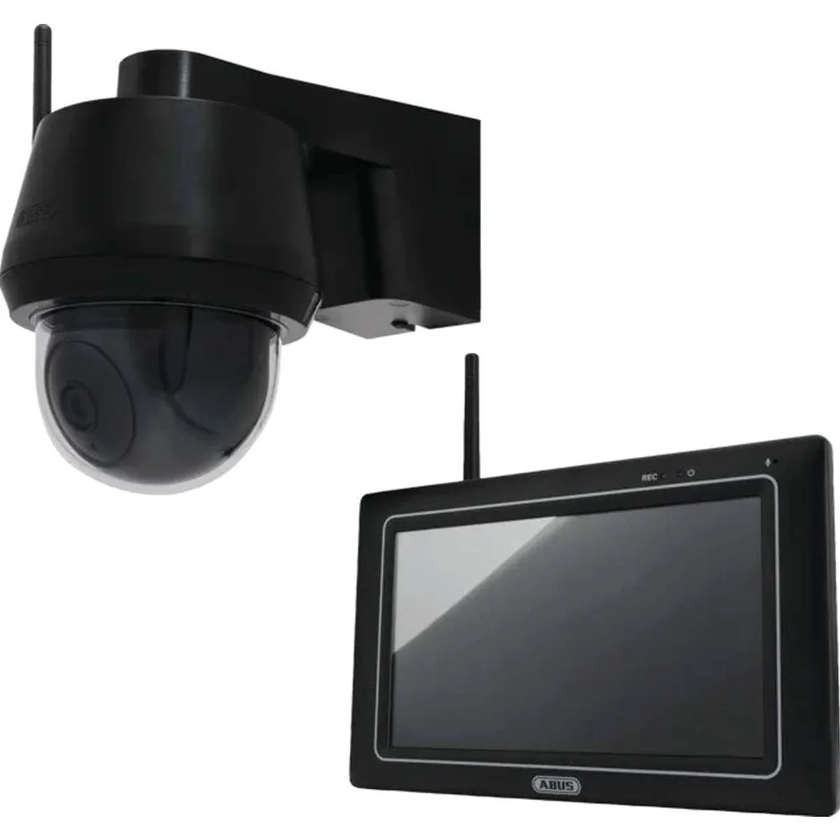 ABUS PPDF17100 Videoüberwachungskit, kabellos, 4 Kanäle, integrierter Recorder 3