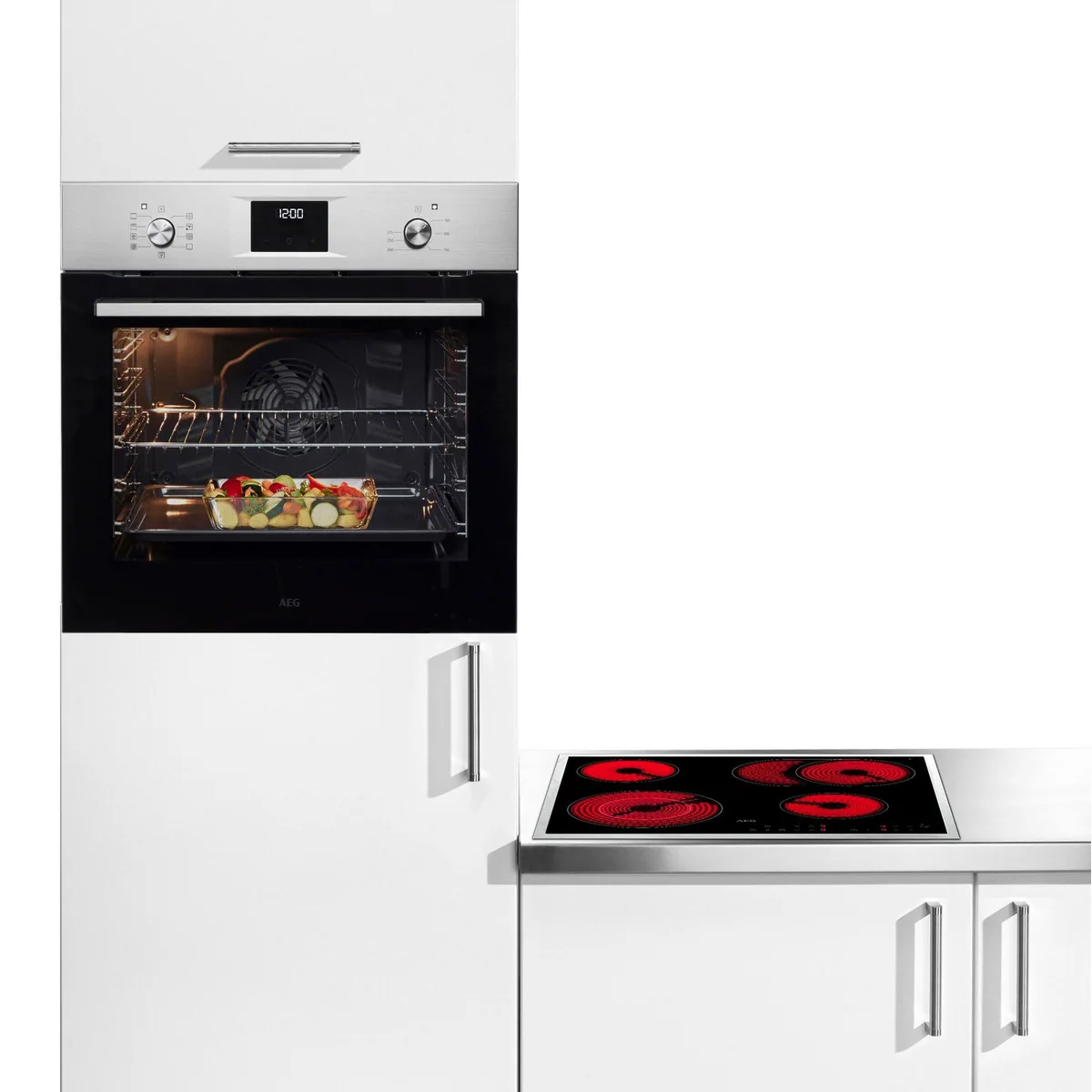 AEG HH25BSM Backofen-Set, Aqua Clean, Heißluft – ideal für Mehrblech-Backen 2