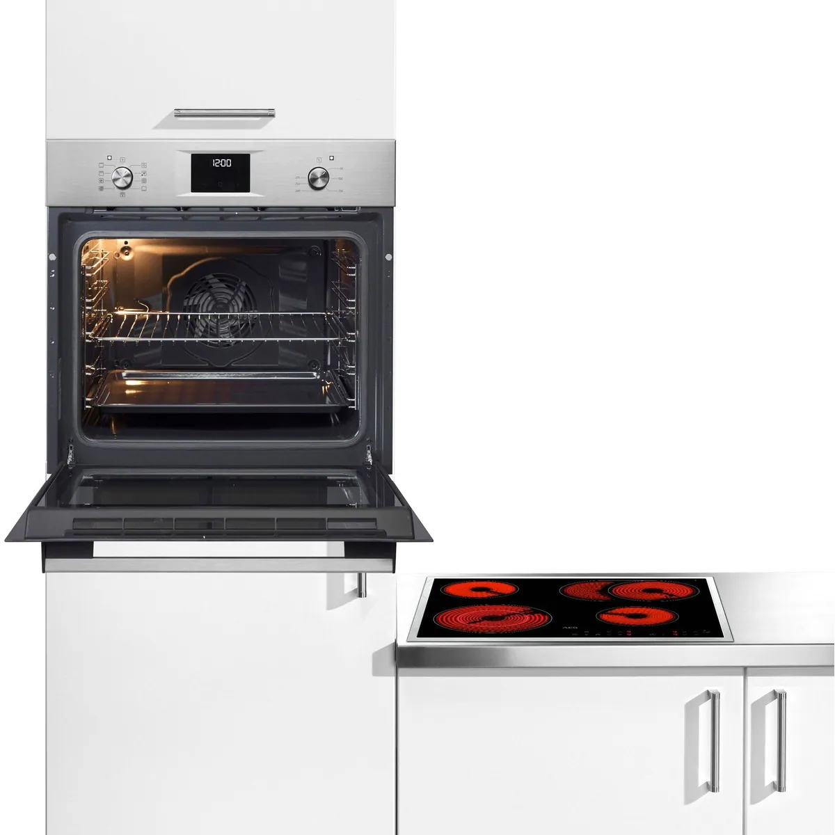 AEG HH25BSM Backofen-Set, Aqua Clean, Heißluft – ideal für Mehrblech-Backen 4