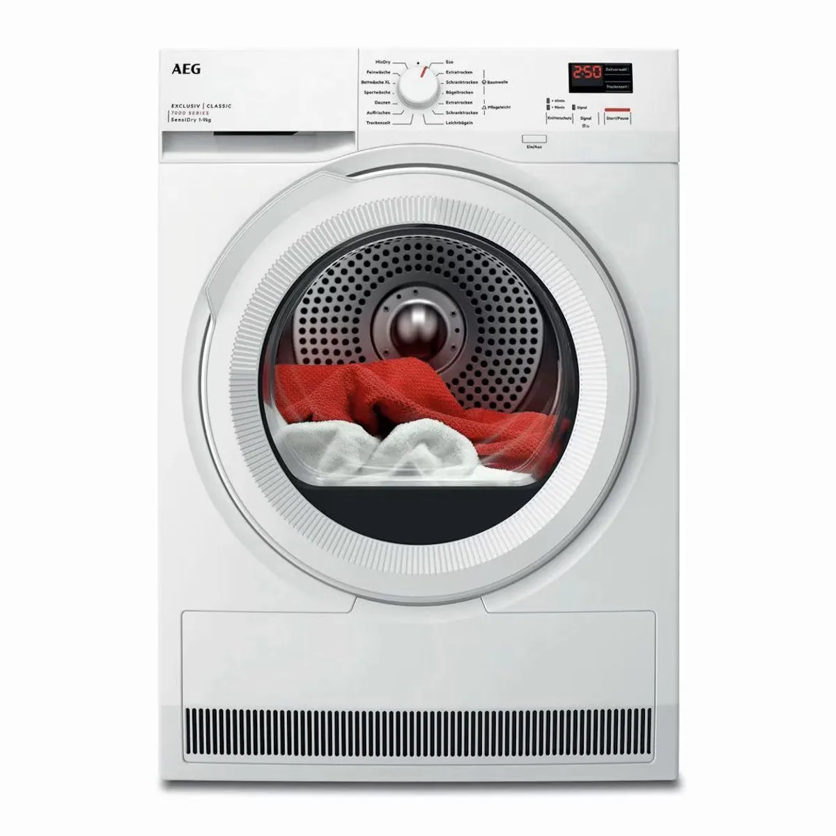AEG LAVATHERM TR7C40698 Wärmepumpentrockner, 9 kg, Energieklasse C, SensiDry & ProSense