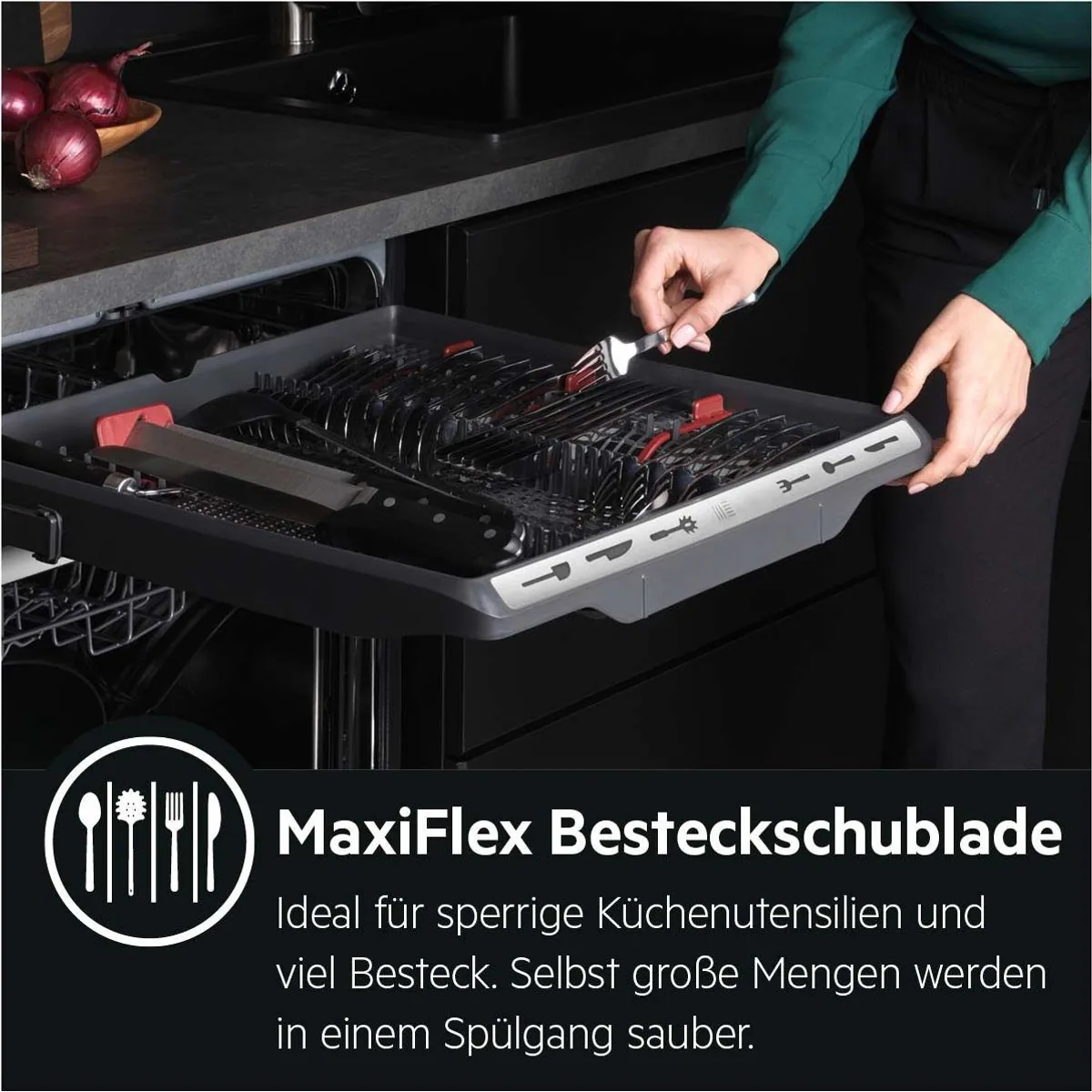 AEG FSE7672AP Geschirrspüler, 14 Maßgedecke, AirDry-Technologie 4