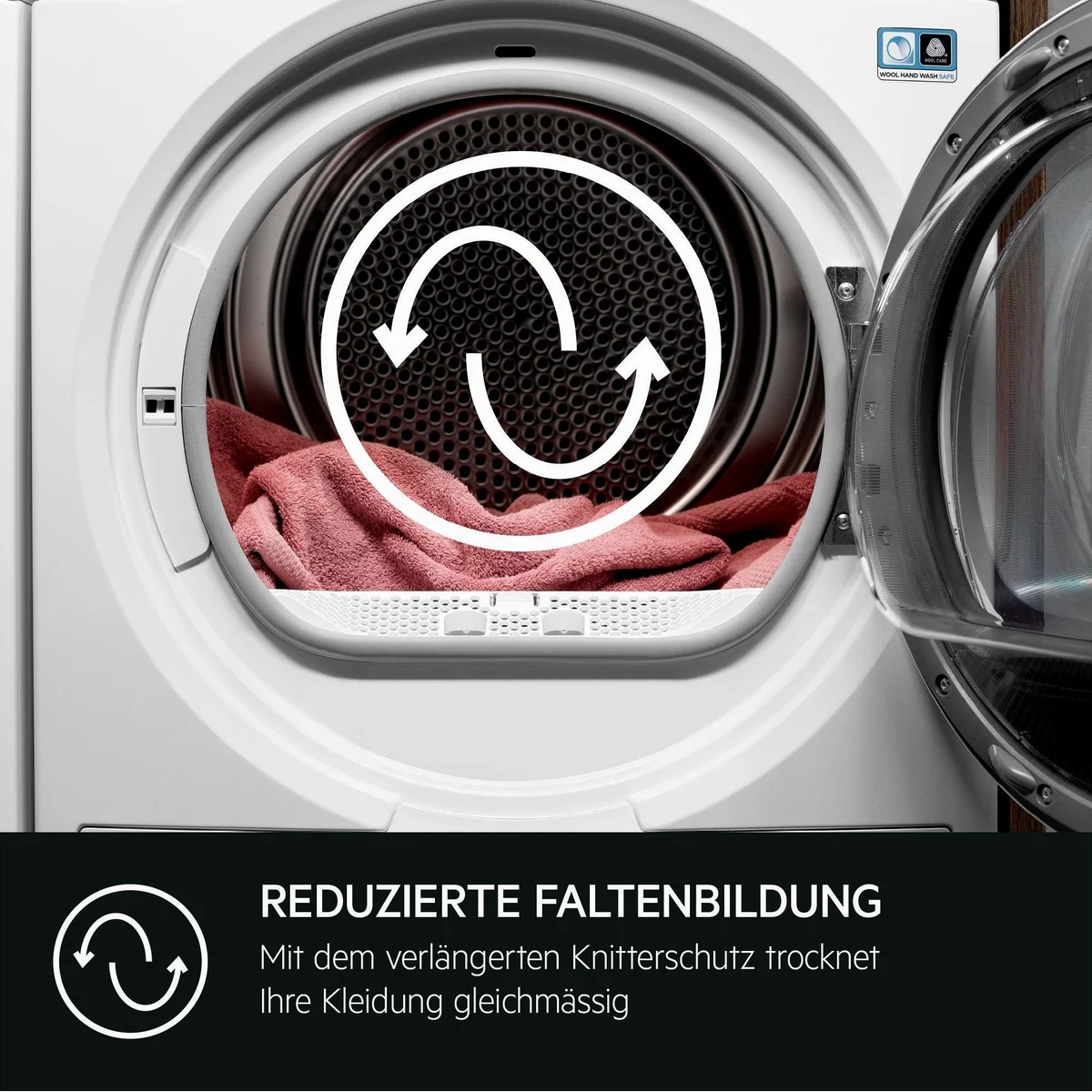 AEG Wärmepumpentrockner TR7TS75690, Schonende Trocknung, Energieeffizienzklasse A++ 4