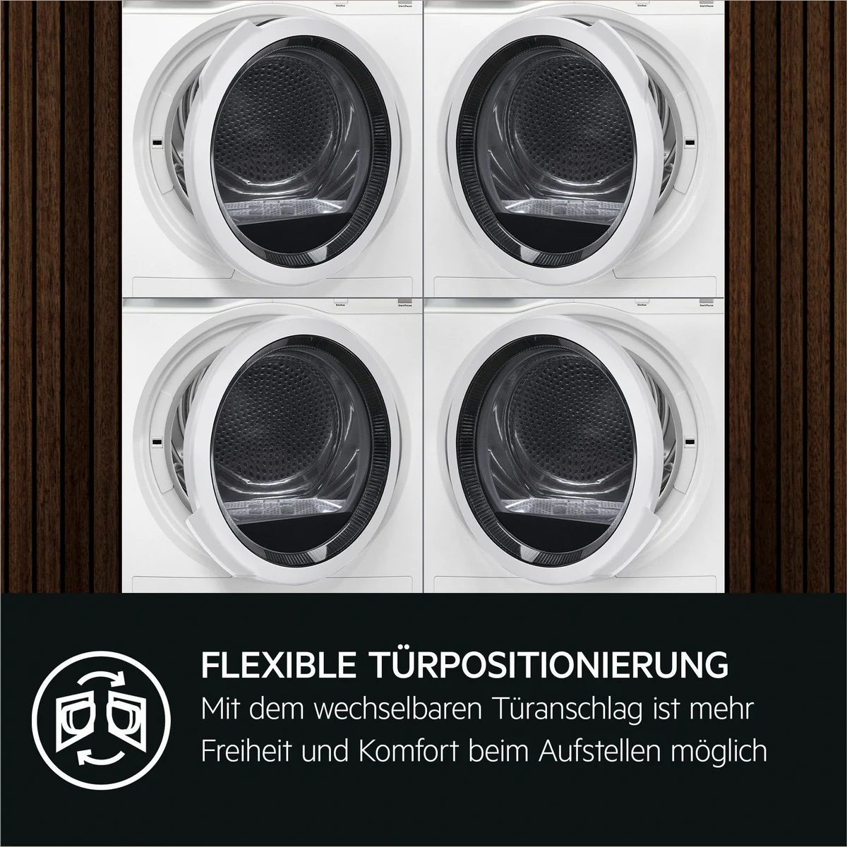 AEG Wärmepumpentrockner TR7TS75690, Schonende Trocknung, Energieeffizienzklasse A++ 5