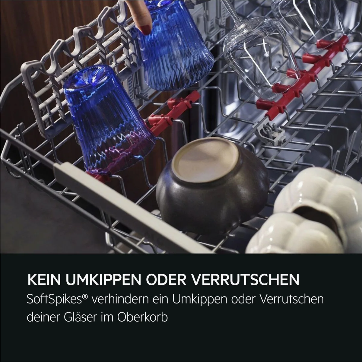 AEG 7000 GU7200A1SCM Unterbaugeschirrspüler, App-Steuerung, flexible Körbe 4