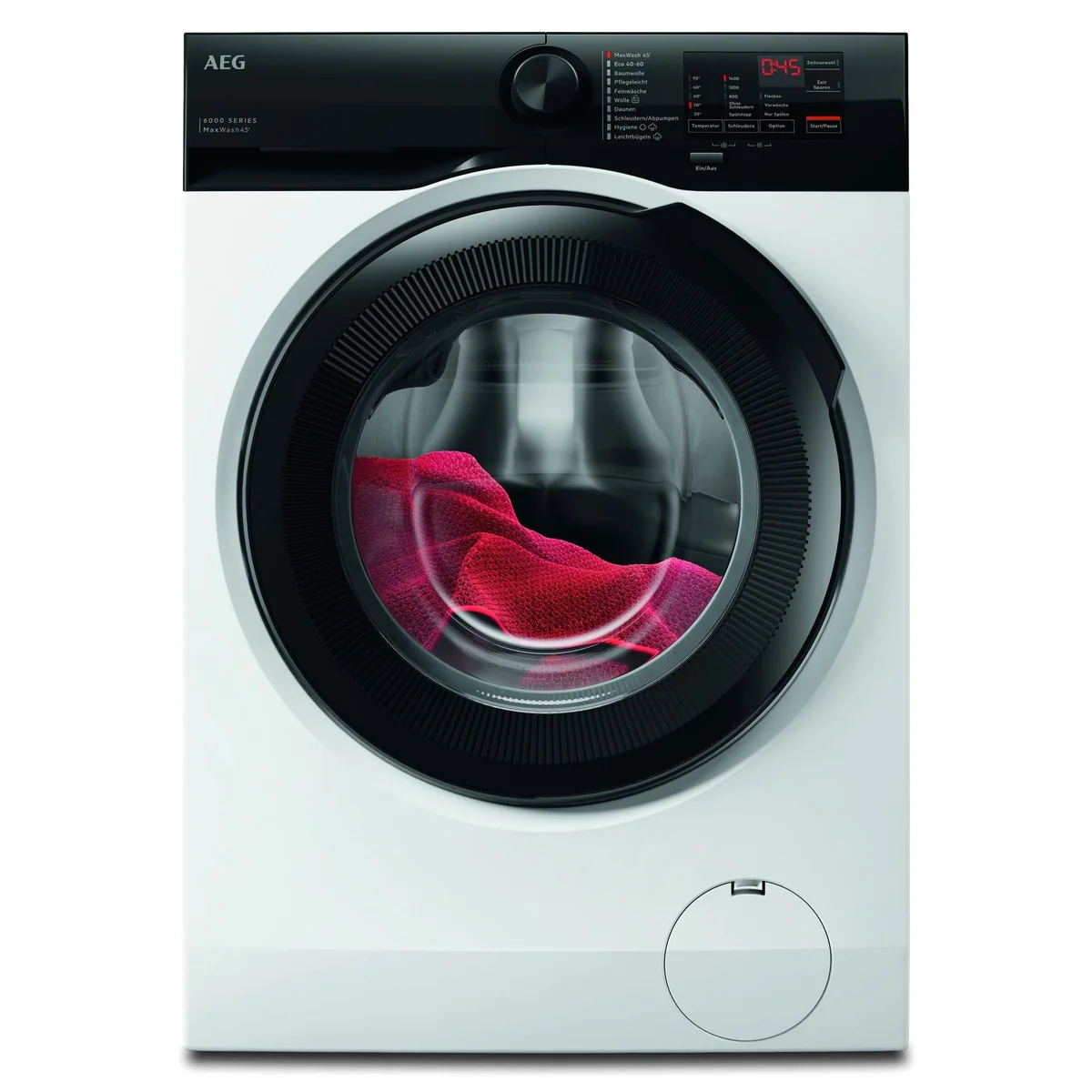 AEG Waschmaschine 6000 ProSense LR6FE48FL, 8 kg Fassungsvermögen, 1400 U/min