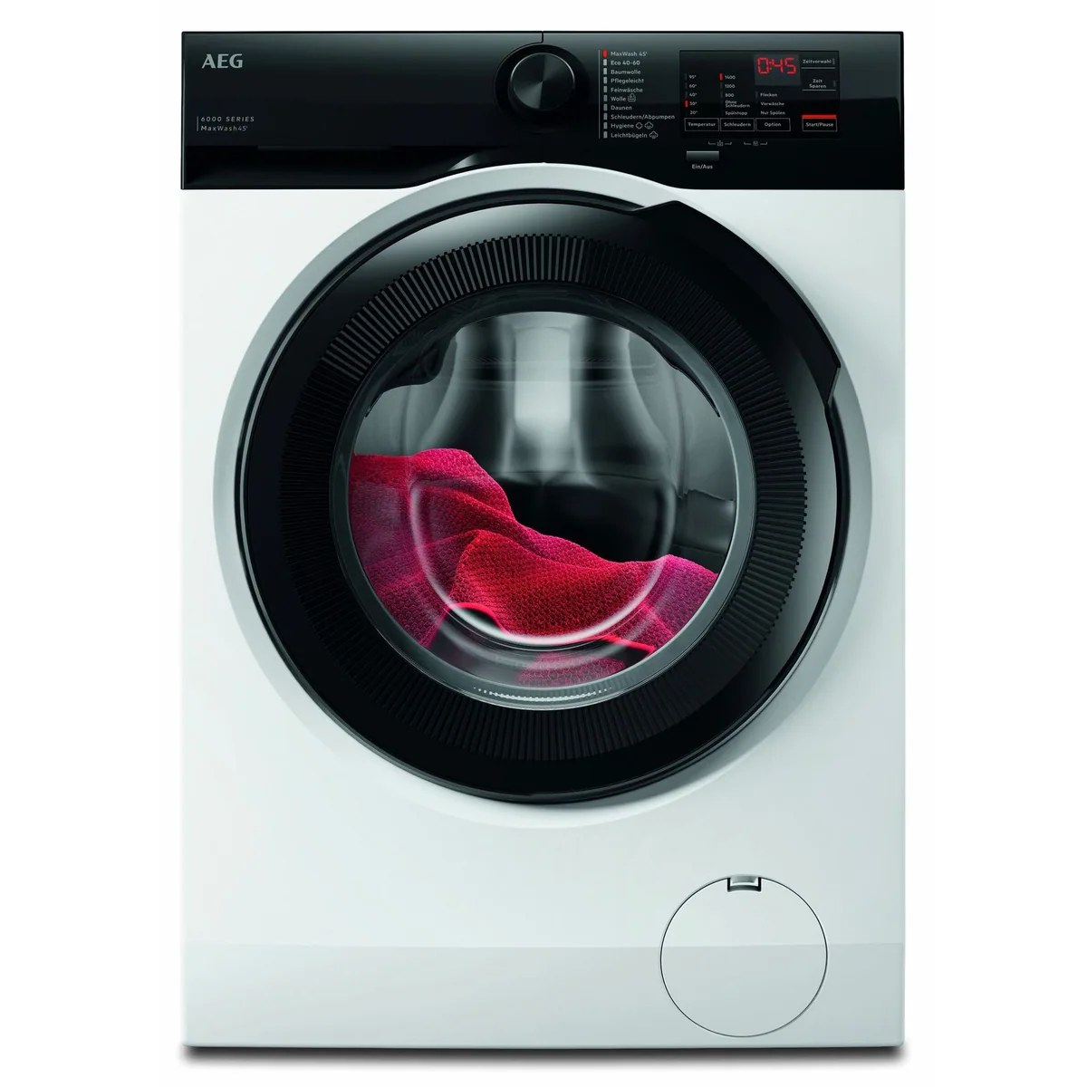 AEG Waschmaschine 6000 ProSense LR6FE49FL, 9 kg, 1400 U/min, KI WashAssist