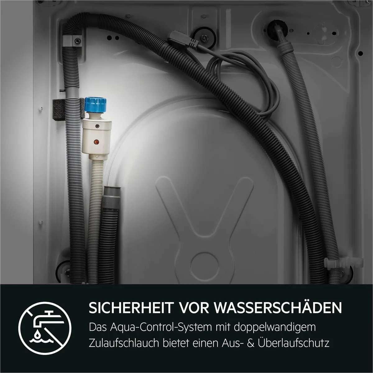 AEG Waschmaschine 6000 ProSense LR6FE49FL, 9 kg, 1400 U/min, KI WashAssist 4