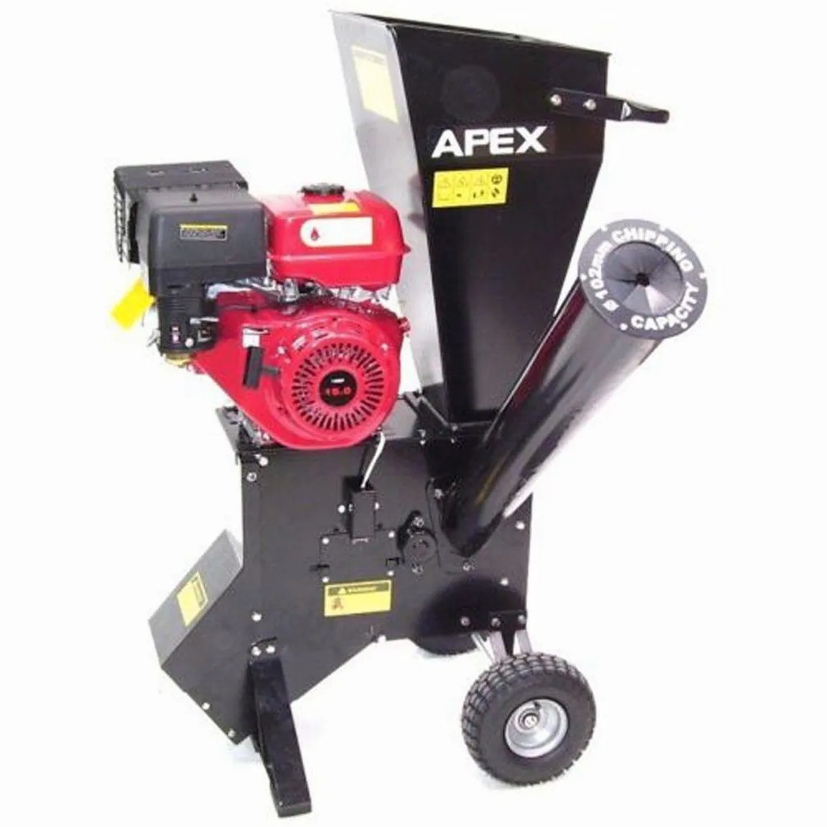 Apex Gartenhäcksler 15 PS, leistungsstarker Motor, hohe Schnittleistung 3