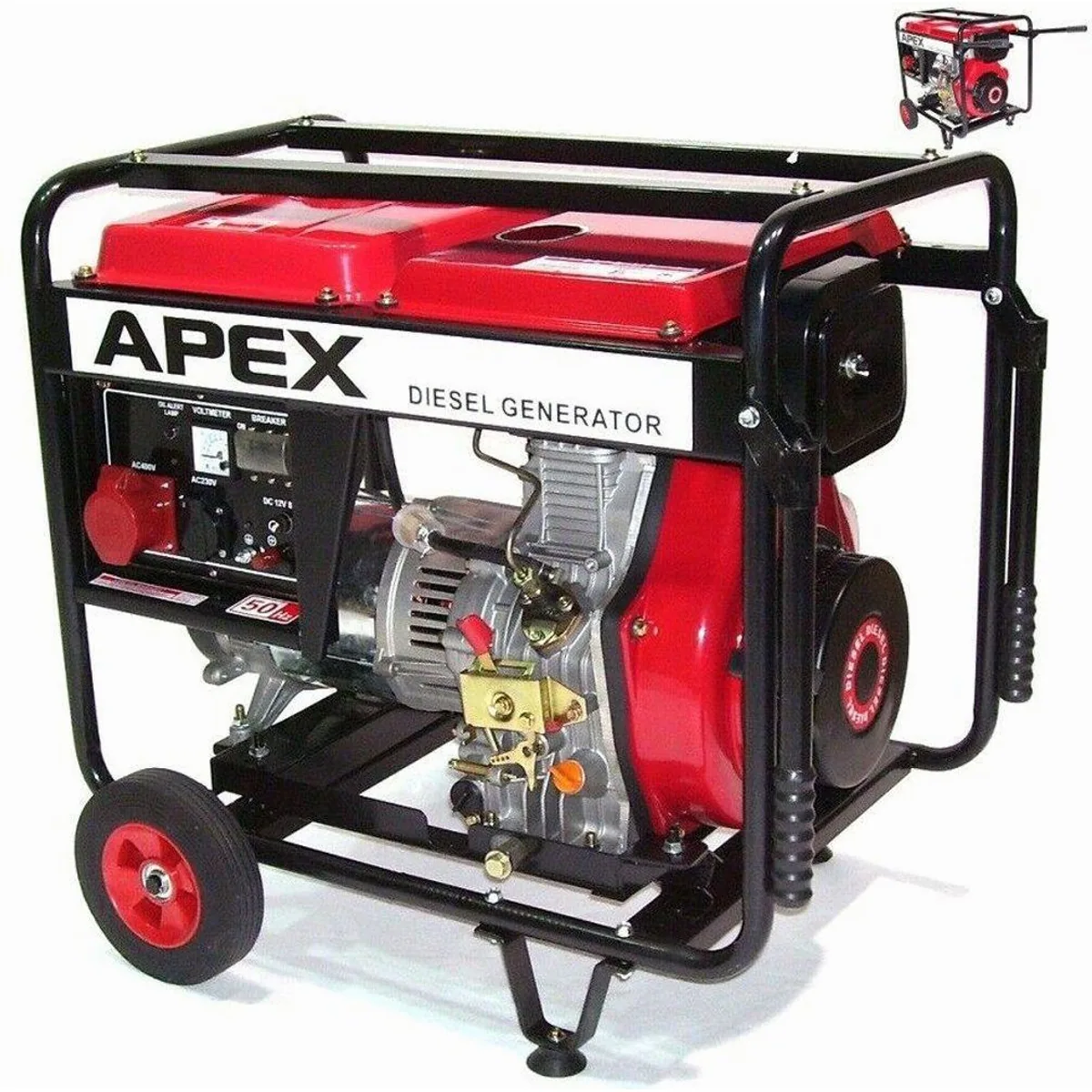 Apex Diesel Stromerzeuger 5500A, effizient und robust für Notstromversorgung