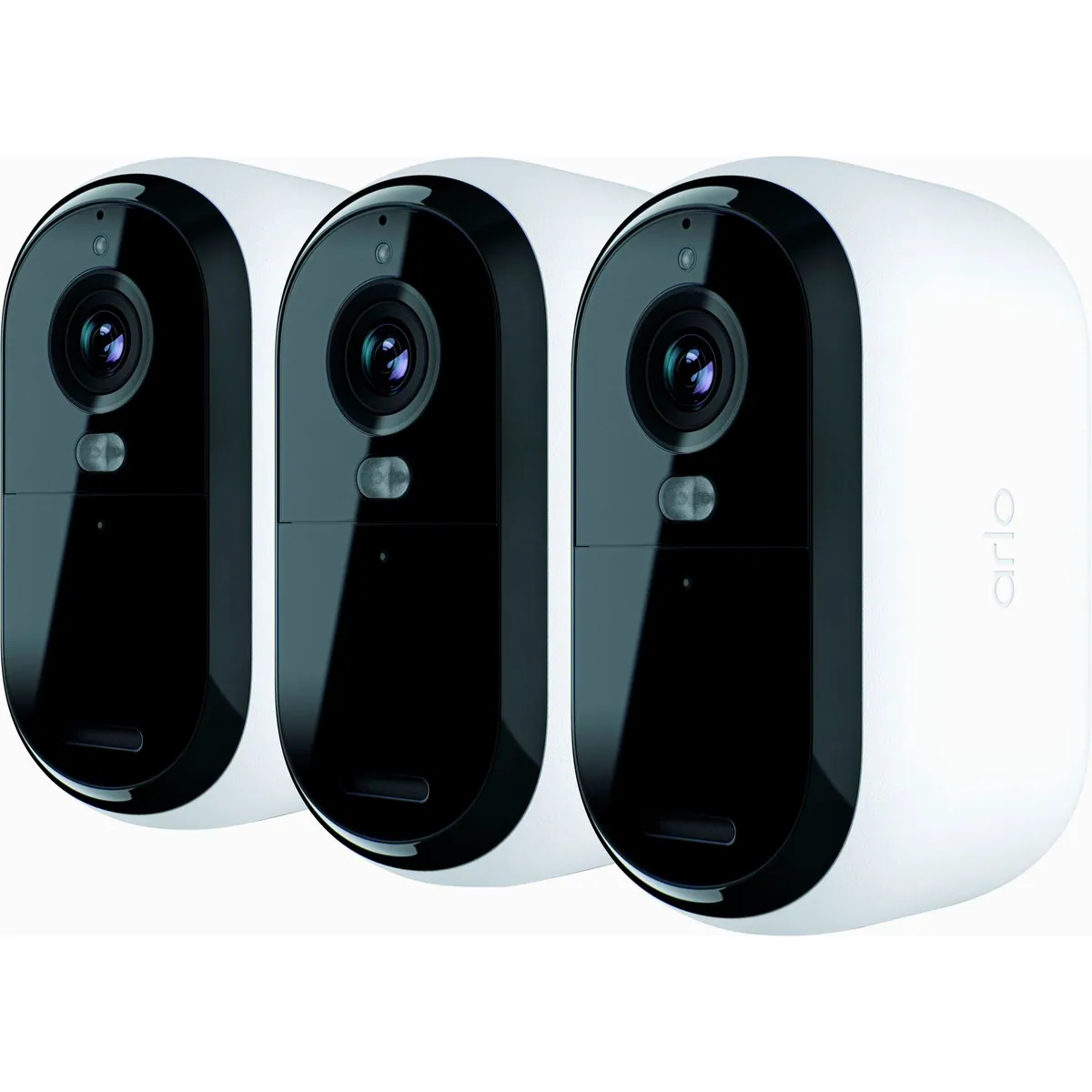 Arlo Essential 2K Outdoor Kamera, 2K-Live-Farbvideos, Zwei-Wege-Audio, integrierte Sirene 2