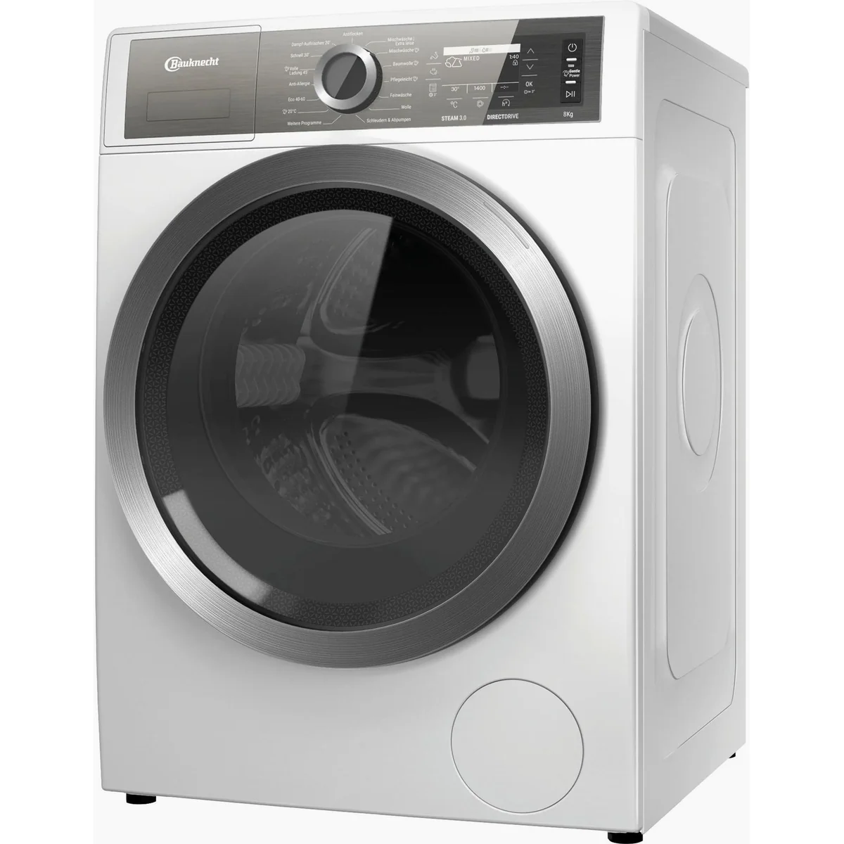 Bauknecht B7X 89E SILENCE DE Waschmaschine, 8 kg, 1400 U/min, energieeffizient und leise