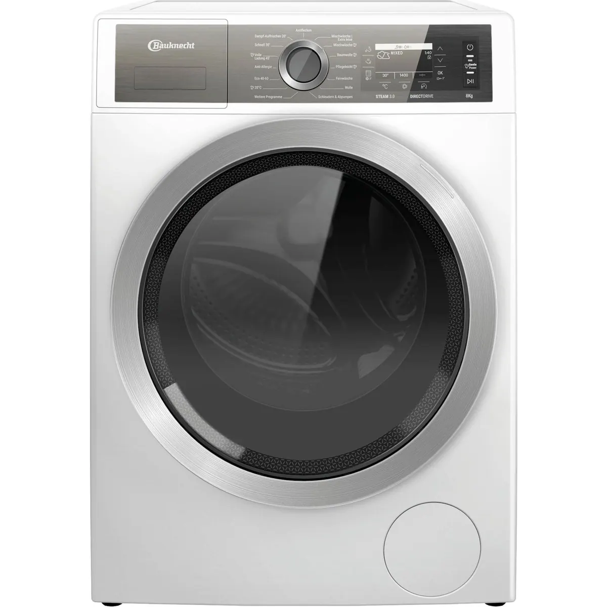 Bauknecht B7X 89E SILENCE DE Waschmaschine, 8 kg, 1400 U/min, energieeffizient und leise 2