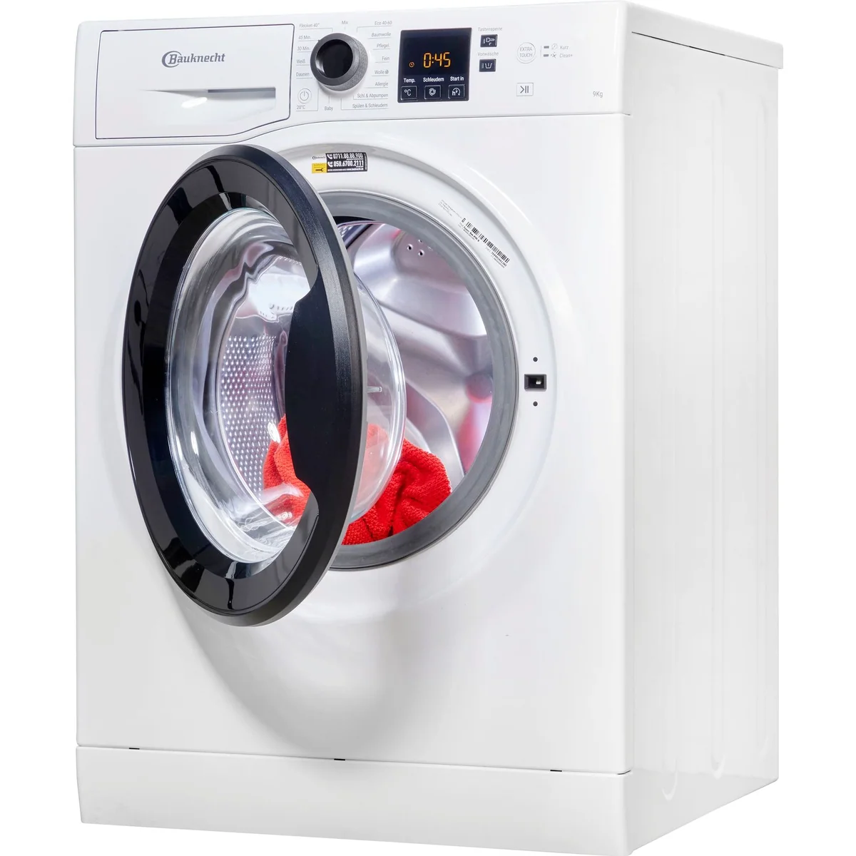 Bauknecht Waschmaschine Super Eco 948 A, 9 kg, 1400 U/min, energieeffizient und pflegeleicht 3
