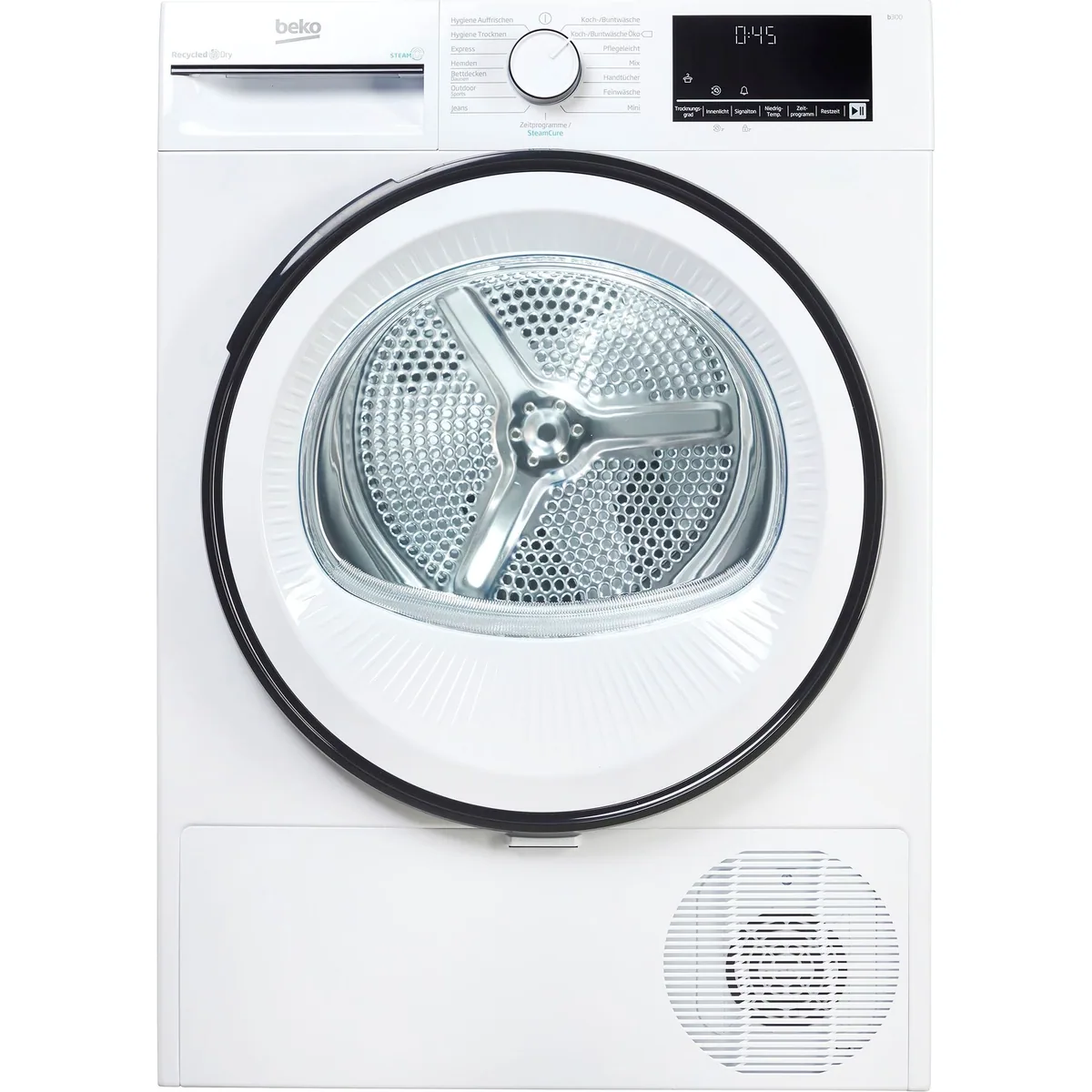 Beko B3T41230 Wärmepumpentrockner, sanfte AquaWave Trommelbewegung 3