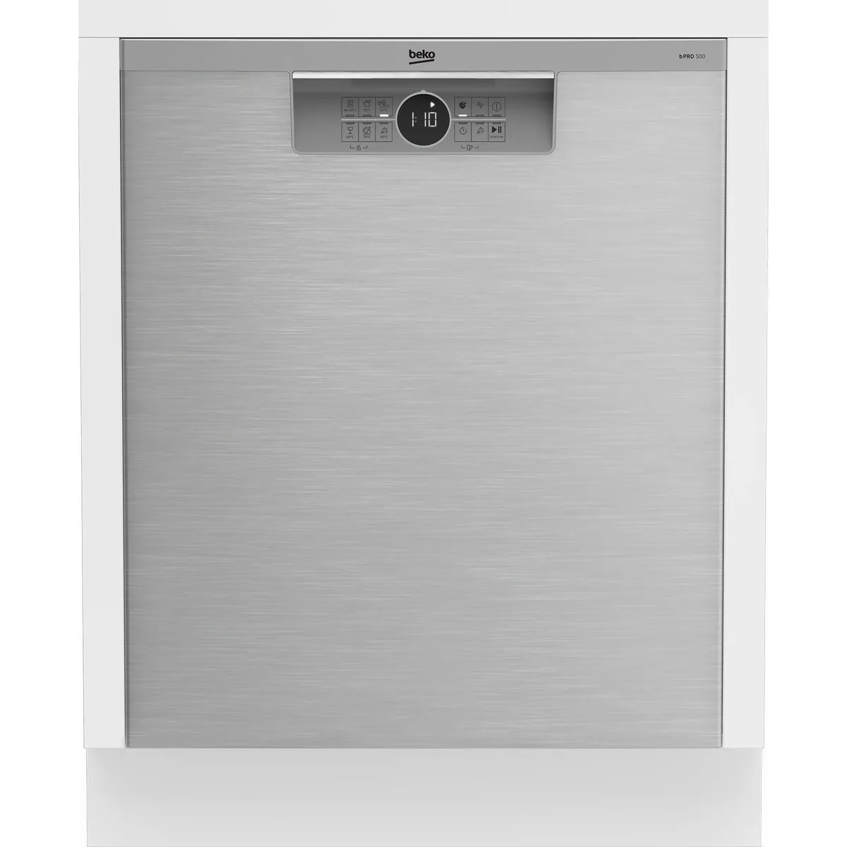 Beko BDUN36451X Unterbaugeschirrspüler, 14 Maßgedecke, 9,5 l, TrayWash-Funktion