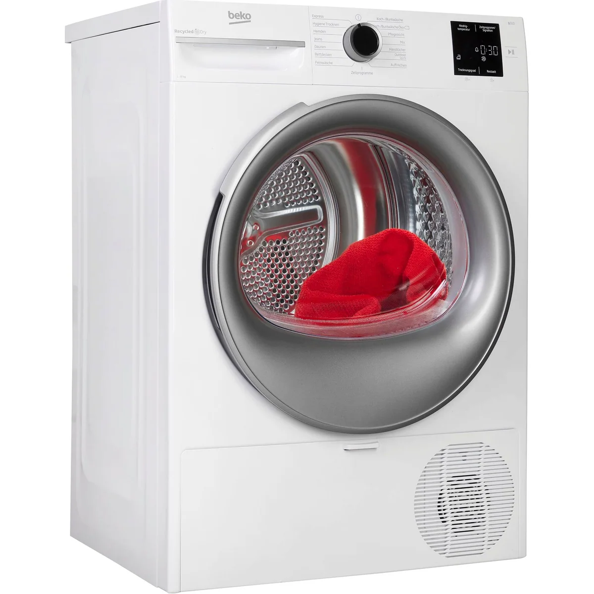 Beko BM3T38210W1 Wärmepumpentrockner, energieeffizient, elektronische Feuchtemessung