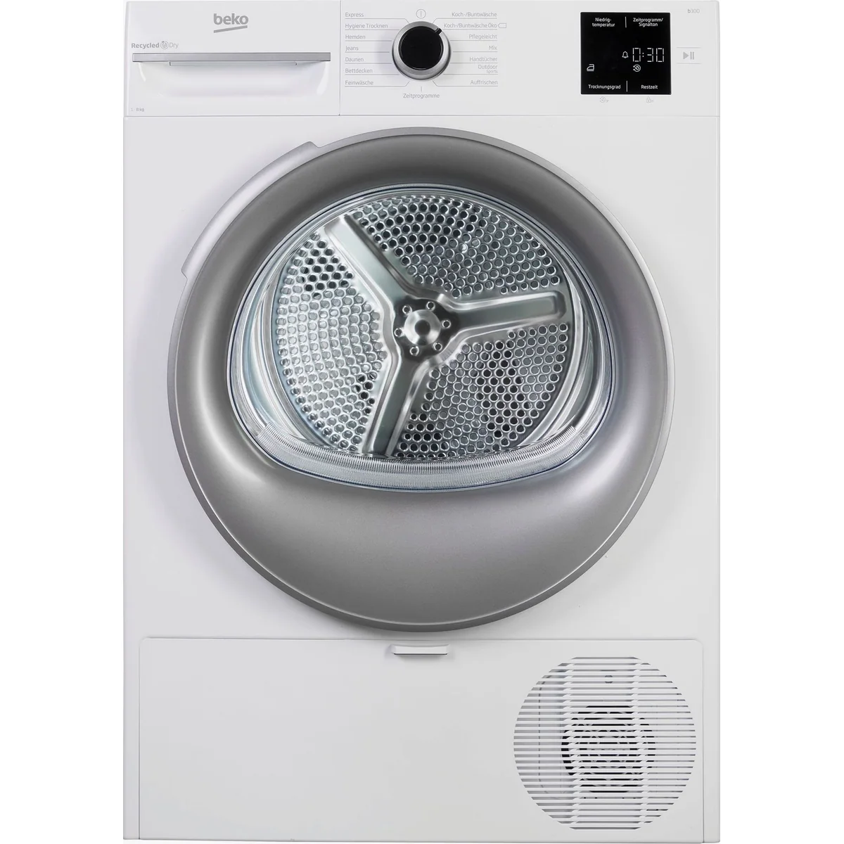 Beko BM3T38210W1 Wärmepumpentrockner, energieeffizient, elektronische Feuchtemessung 3