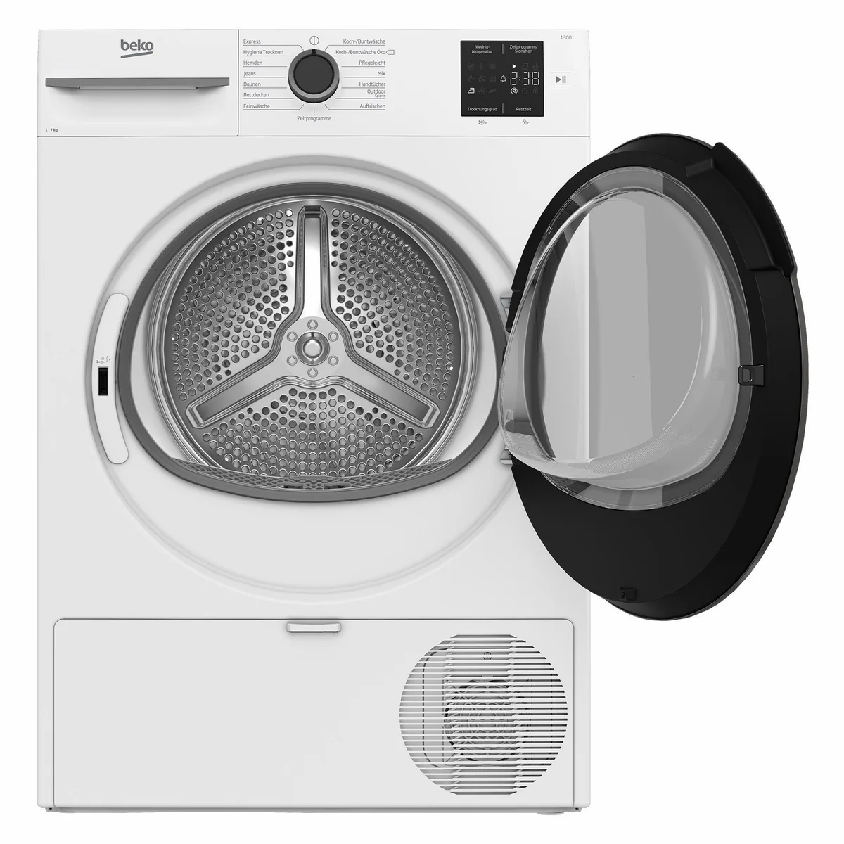 Beko BM3T37210W1 Wärmepumpentrockner, Hygienisches Trocknen, 15 Programme 3