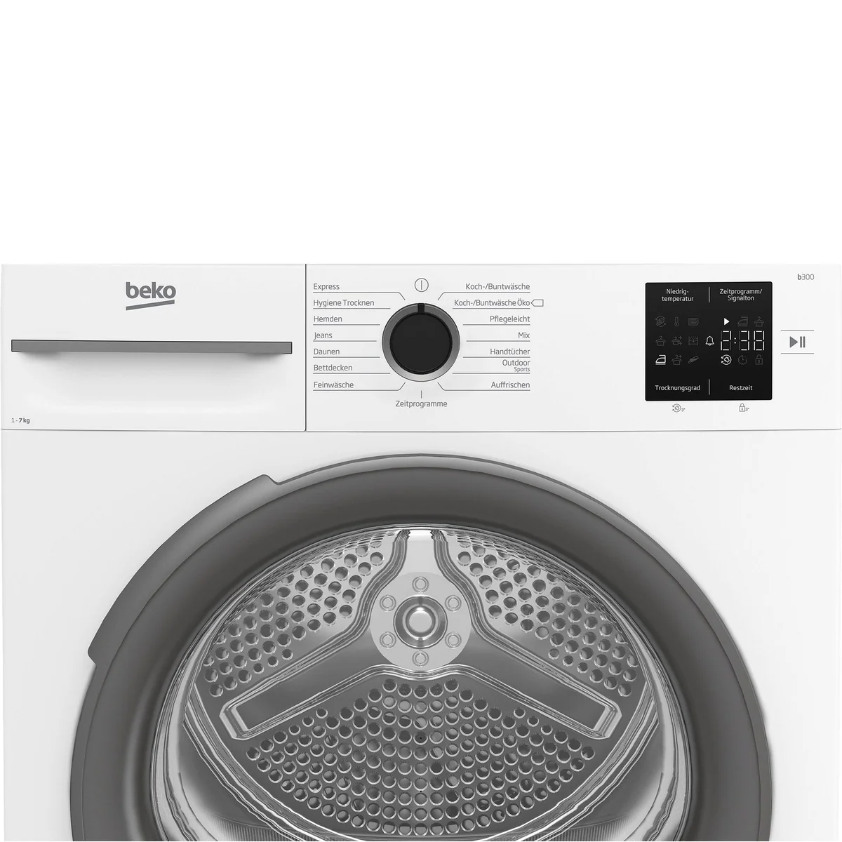 Beko BM3T37210W1 Wärmepumpentrockner, Hygienisches Trocknen, 15 Programme 4