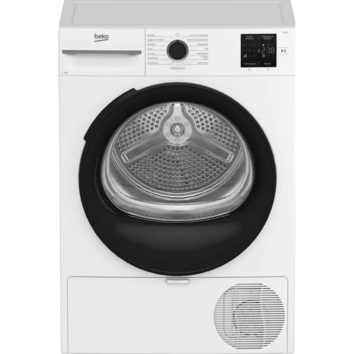 Beko BM3T38230FH Wärmepumpentrockner, energieeffizient, platzsparend, benutzerfreundlich
