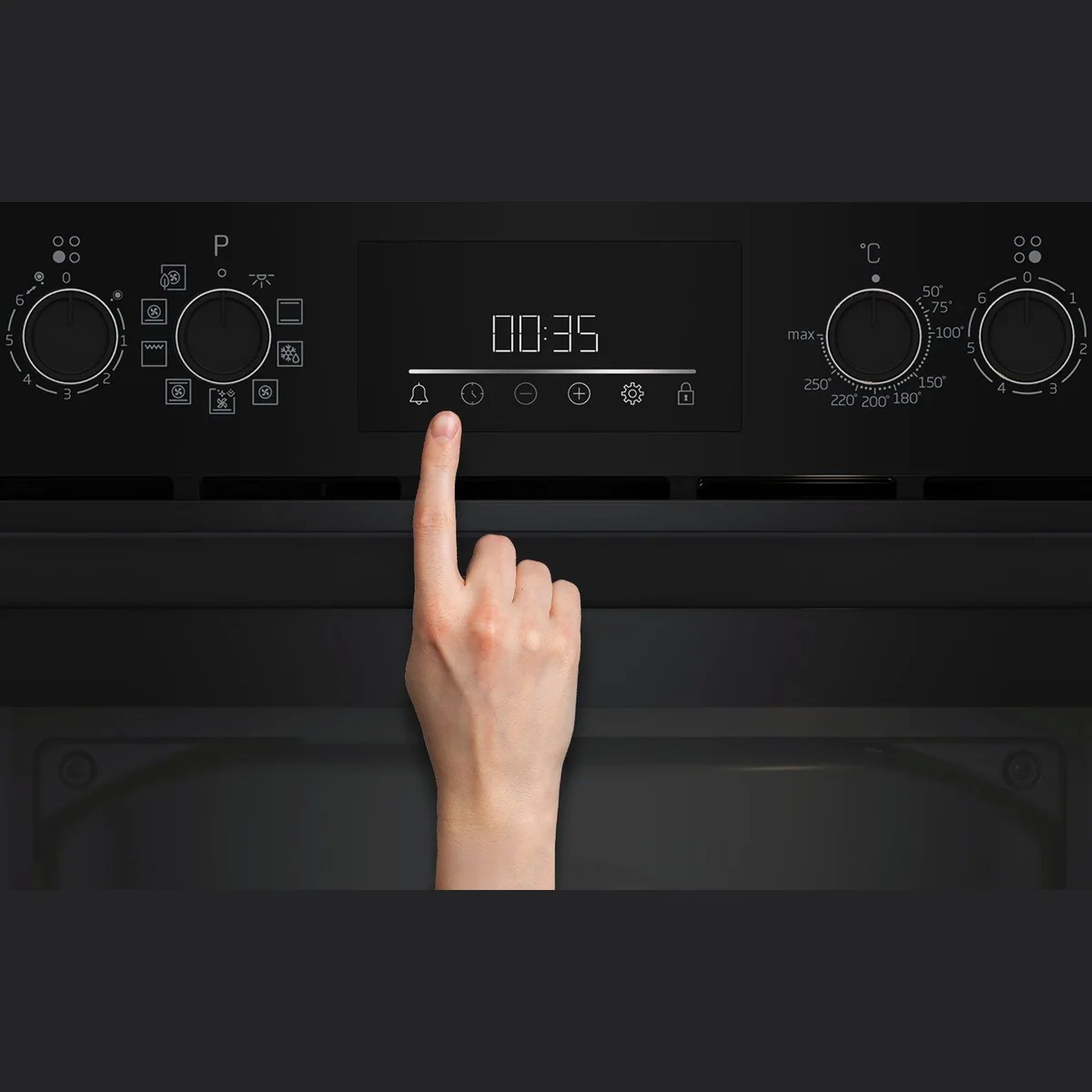 Beko BBIM17300X Einbau-Backofen, 1-fach-Teleskopauszug, SteamShine, AirFry 5