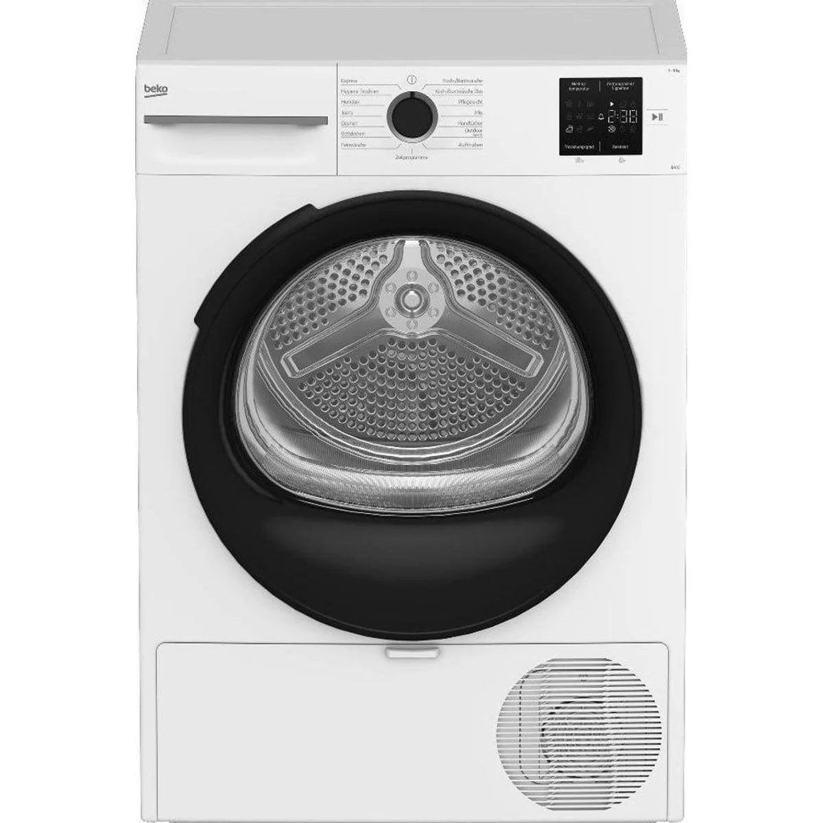 Beko Wärmepumpentrockner BM3T38220EF, energieeffizient, leise, platzsparend