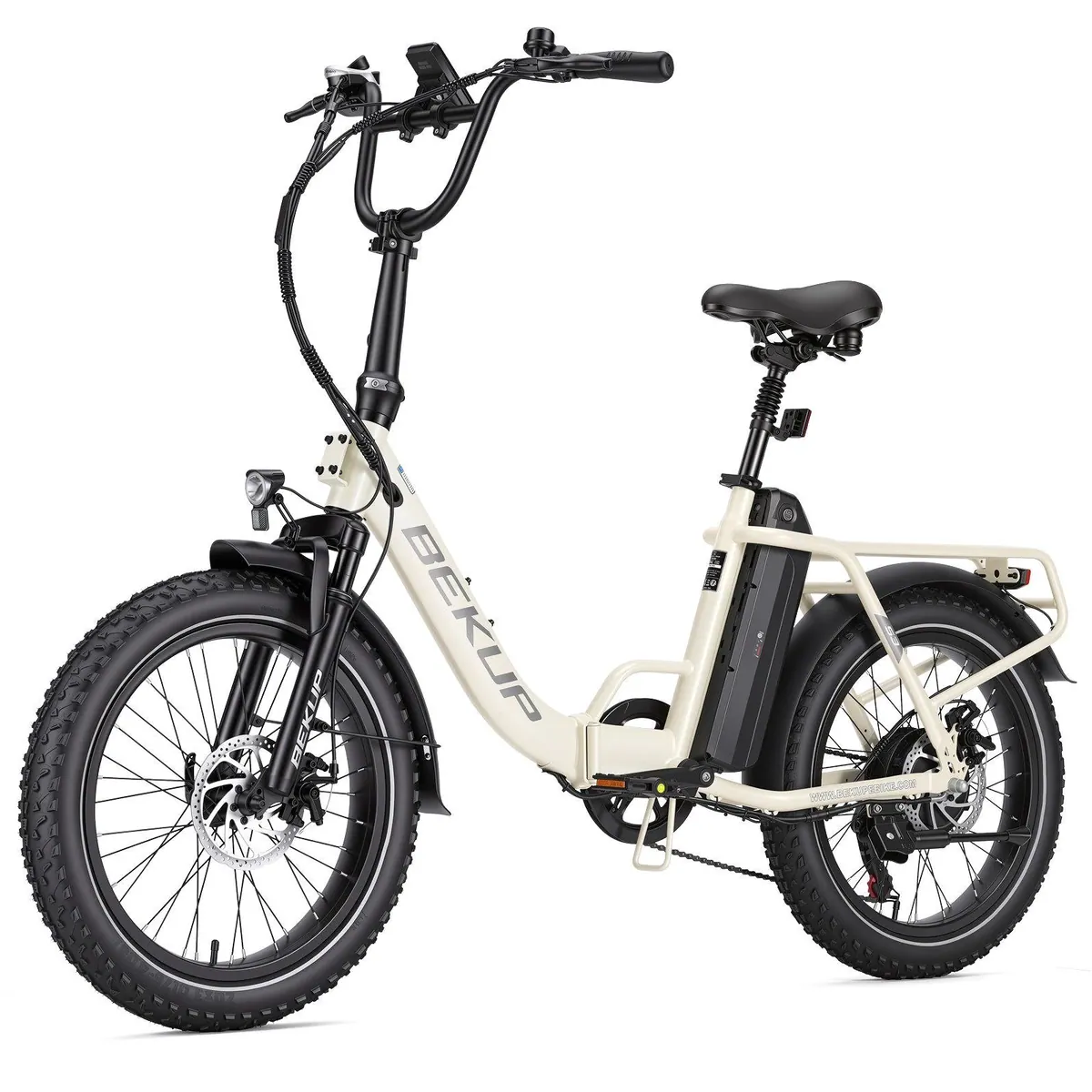 BEKUP S3 E-Bike Klapprad, 720Wh Akku, 60Nm Heckmotor, 7-Gang Shimano