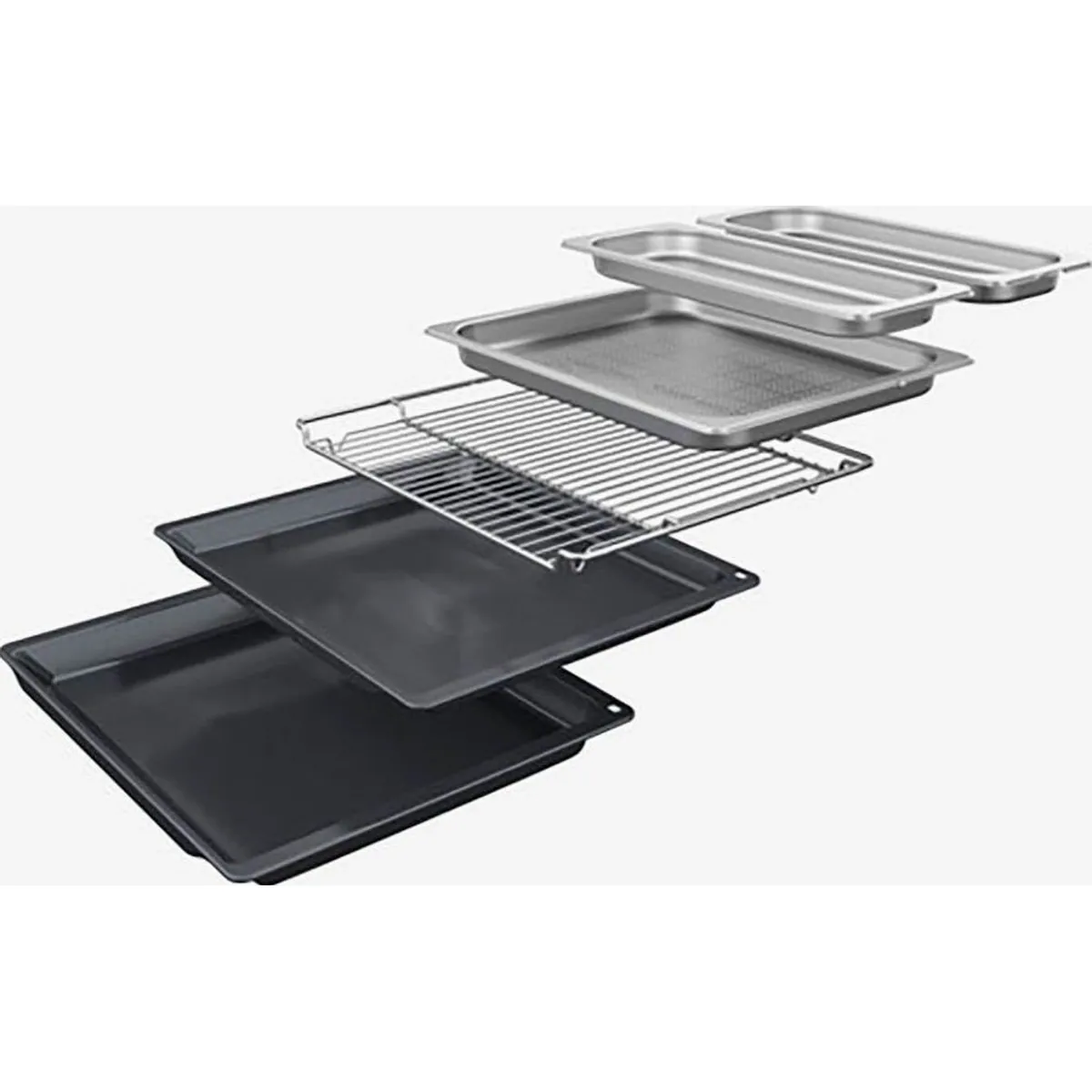 Bosch Dampfbackofen Serie 8 HSG7584B1, innovative Dampf-Funktion, ecoClean Direct, Teleskopauszug nachrüstbar 2