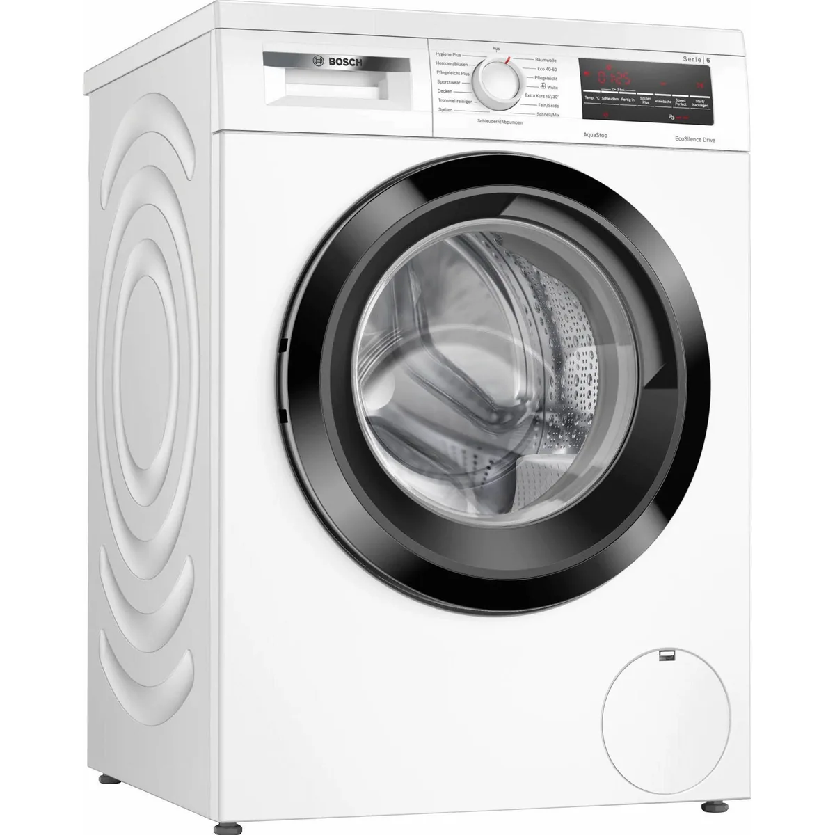 Bosch WUU28T48 Waschmaschine, 8 kg, 1400 U/min, unterbaufähig, AquaStop, Invertermotor