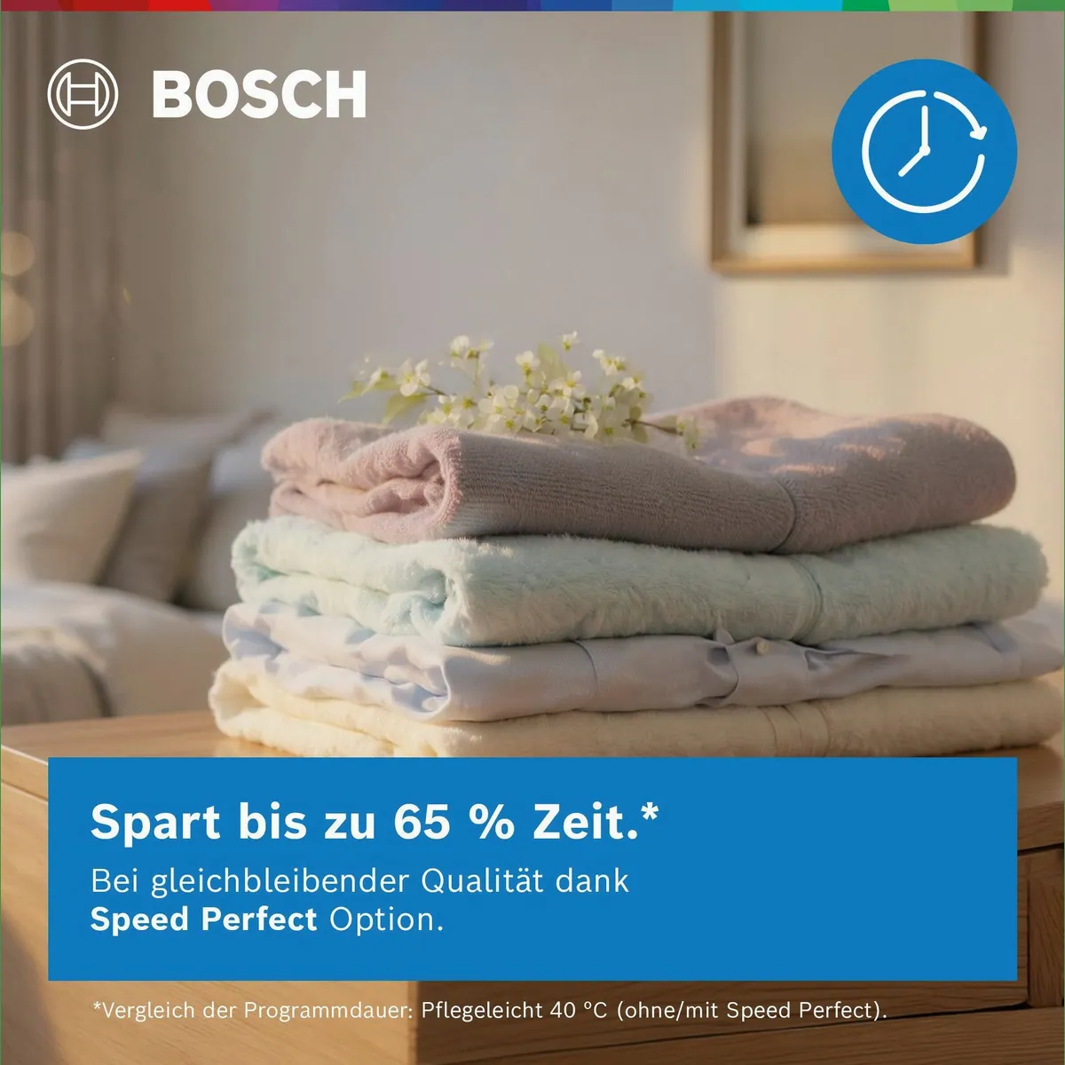 Bosch WUU28T48 Waschmaschine, 8 kg, 1400 U/min, unterbaufähig, AquaStop, Invertermotor 5