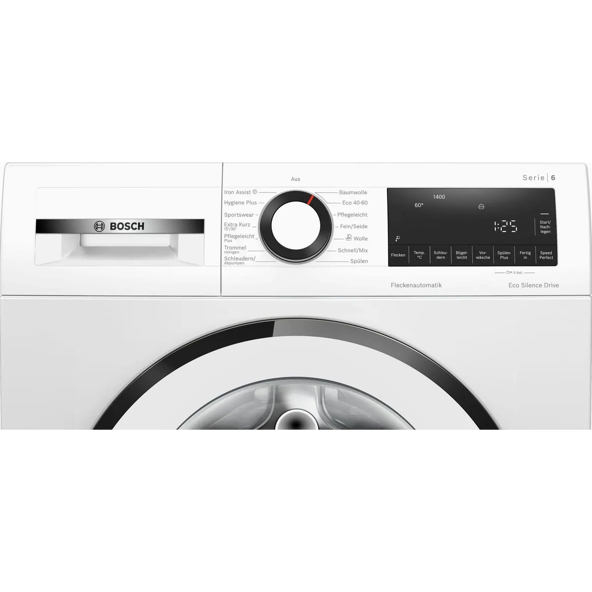 Bosch WGG244ZV0 Waschmaschine, 9 kg, 1400 U/min, Nachlegefunktion, Aquasecure 4