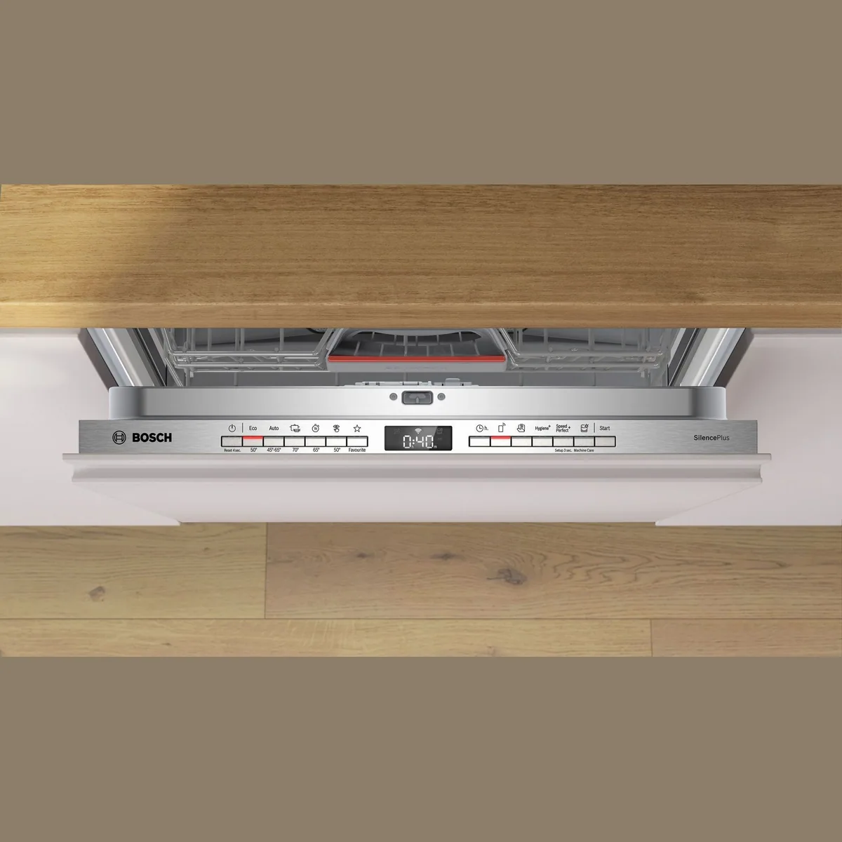 Bosch SMV4EVX09E Geschirrspüler, 14 Maßgedecke, Flexible Vario-Körbe 2