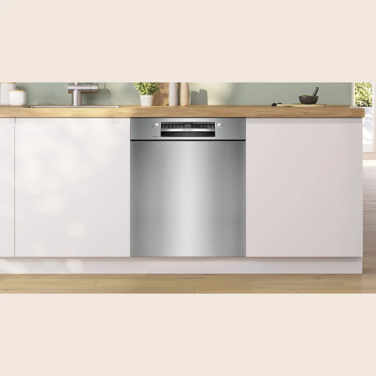 Bosch SMU4EVS09E Unterbaugeschirrspüler, 14 Maßgedecke, VarioFlex-Körbe, Autom. Türöffnung 2