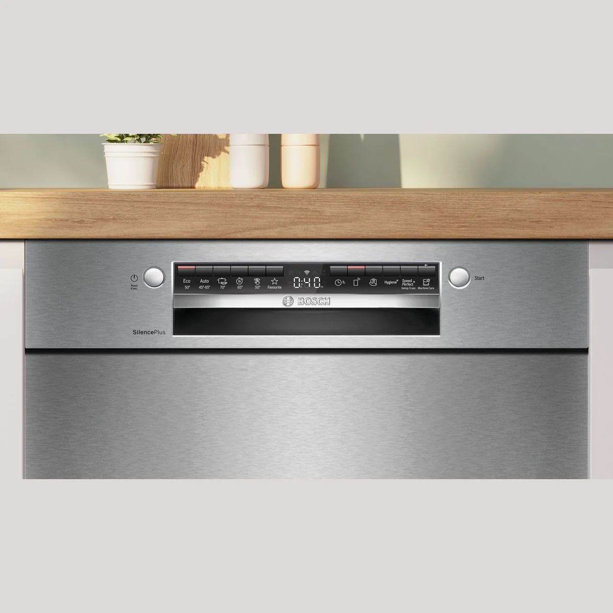 Bosch SMU4EVS09E Unterbaugeschirrspüler, 14 Maßgedecke, VarioFlex-Körbe, Autom. Türöffnung 4