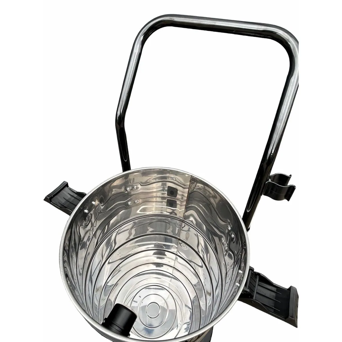 DeTec Nass-Trocken-Sauger 3000W, 100 Liter Edelstahlbehälter, 3 Motoren 3