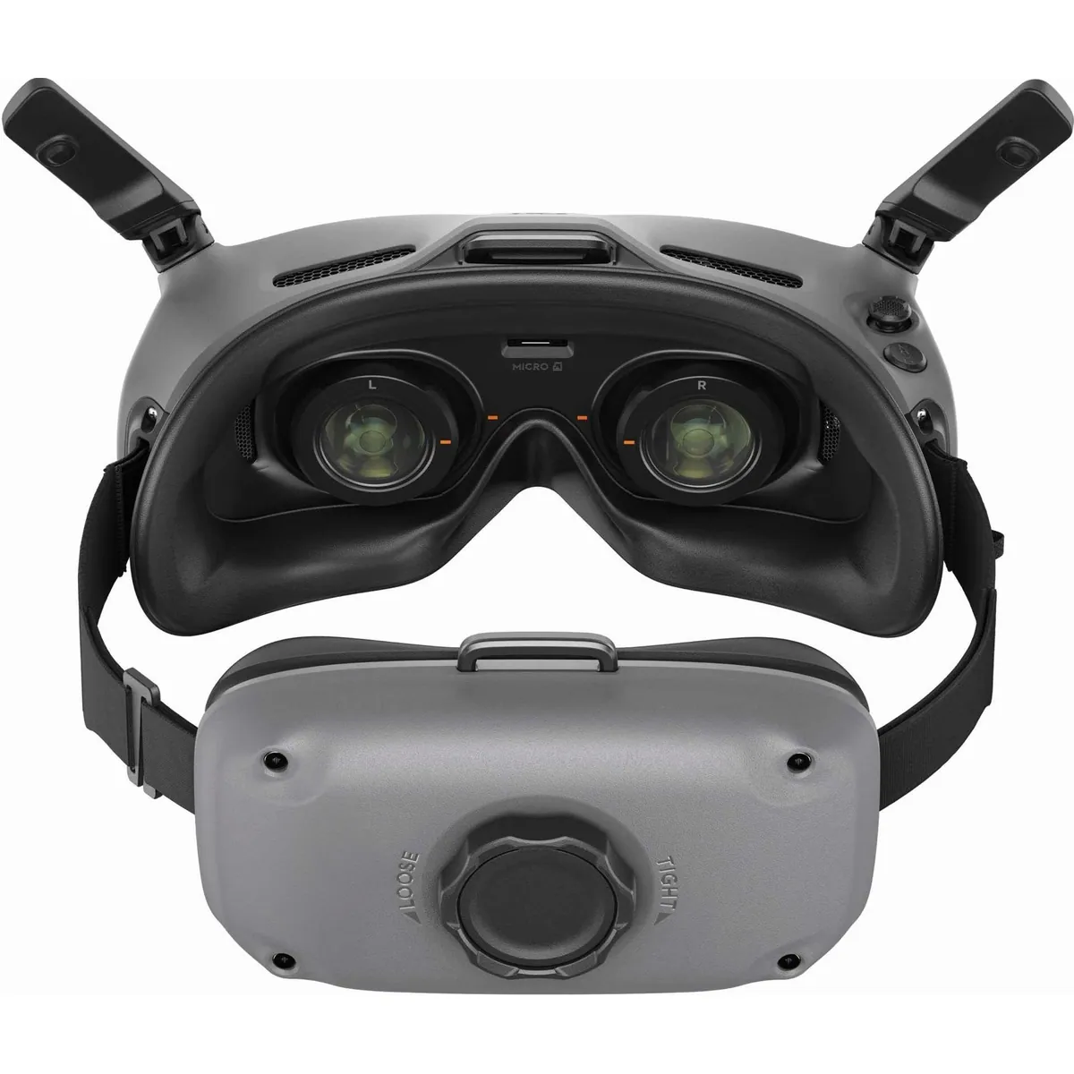 DJI Goggles Integra grau, Micro-OLED Displays, integrierter Akku, 100 Hz Bildwiederholrate 4