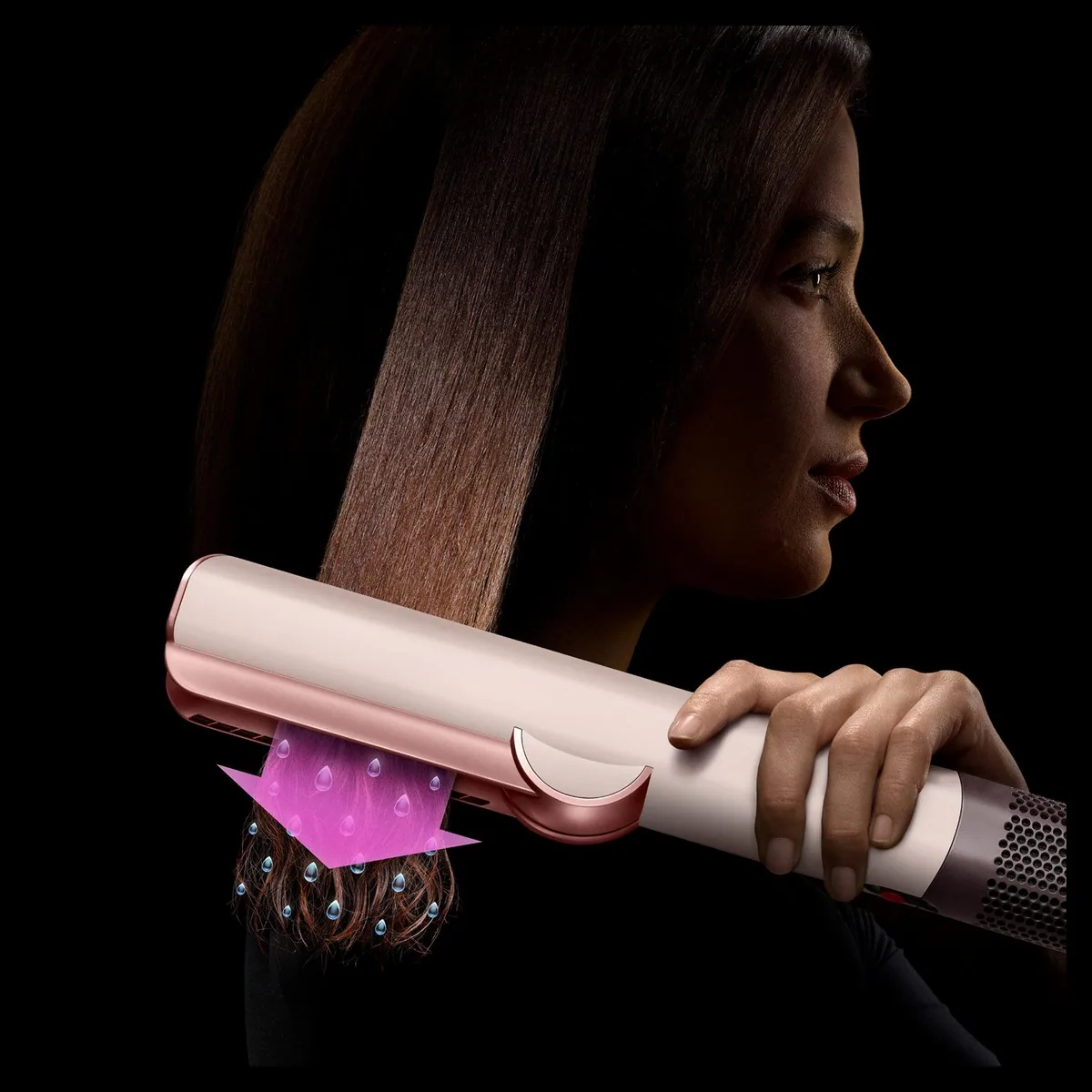 Dyson Airstrait Haarglätter, Trocknet und glättet nasses Haar, präzise Temperaturregelung 4