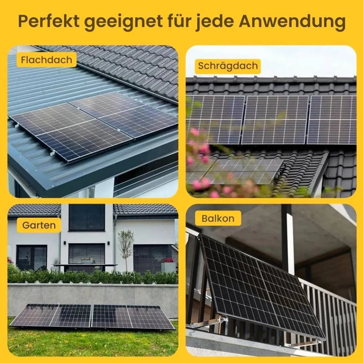 Ecoflow Balkonkraftwerk 1000W, 800W Wechselrichter und 2x 500Wp Solarmodule 5