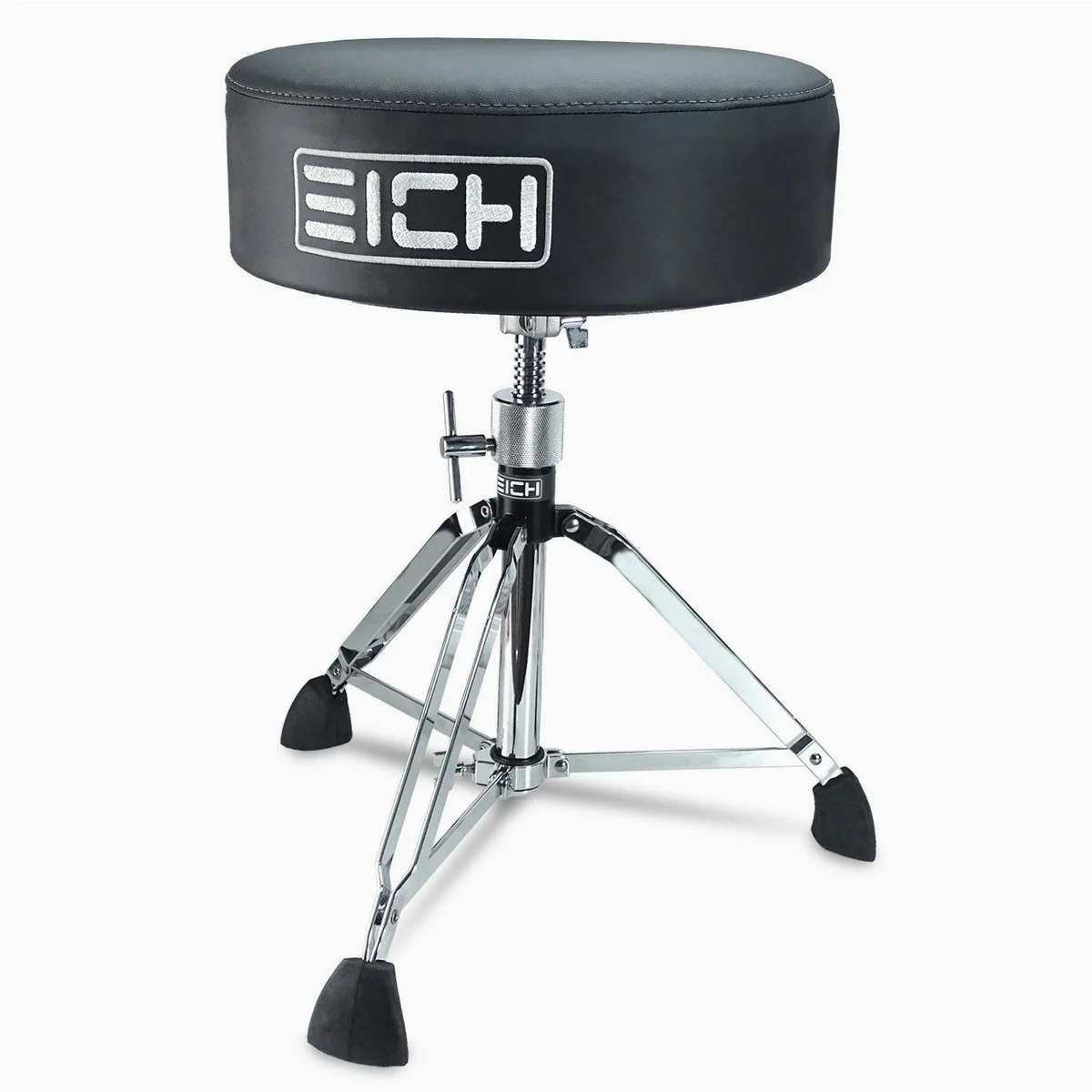 Eich Amplification DBC400R Subwoofer-Hocker, integrierter Bass-Shaker, höhenverstellbar, inkl. Trommelstöcke 2