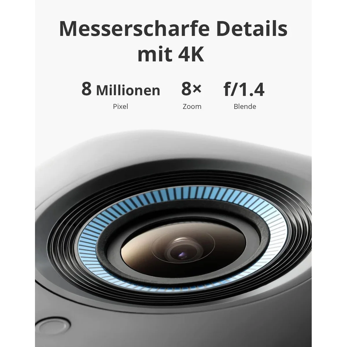 eufy eufyCam S300 3C Überwachungskamera, 4K Nachtsicht, erweiterbarer Speicher, KI-gestützte Erkennung 2