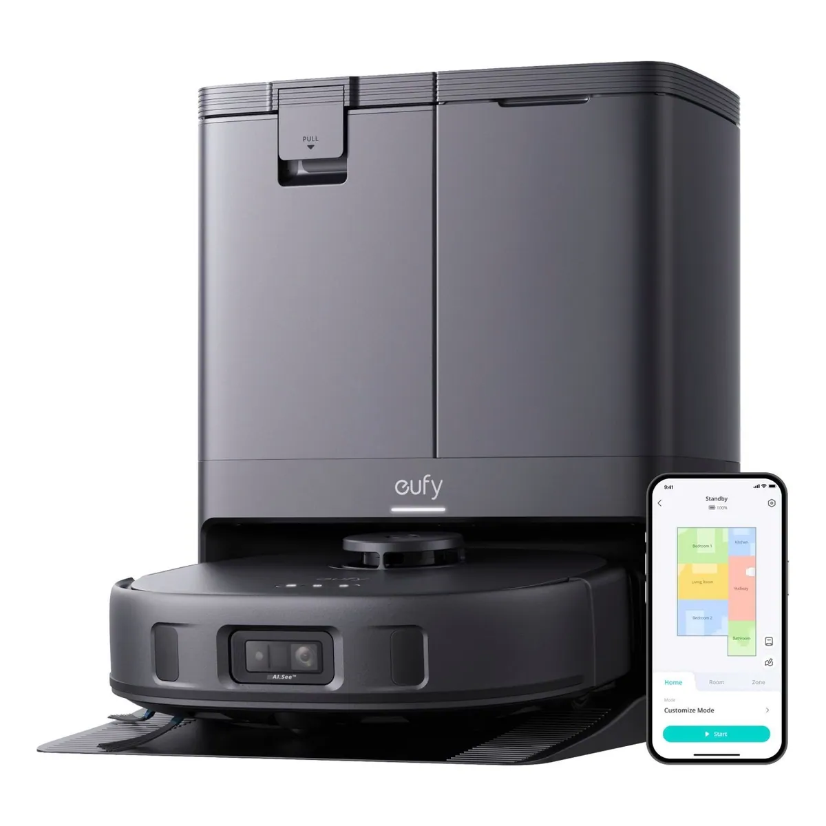 eufy X10 Pro Omni, starke Saugkraft, All-in-One-Station, intelligente Navigation 5