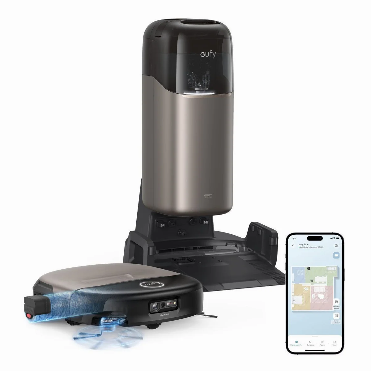 eufy T2081G11 Saugroboter, kraftvolle Saugleistung & intelligente Navigation 3