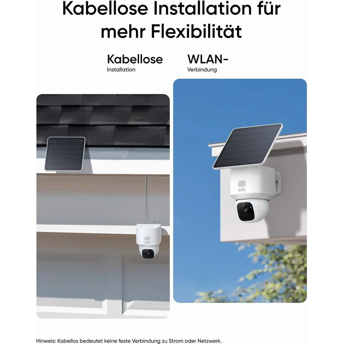 eufy eufyCam E30 Überwachungskamera, 2K Auflösung, kabellos, Solar-betrieben 5