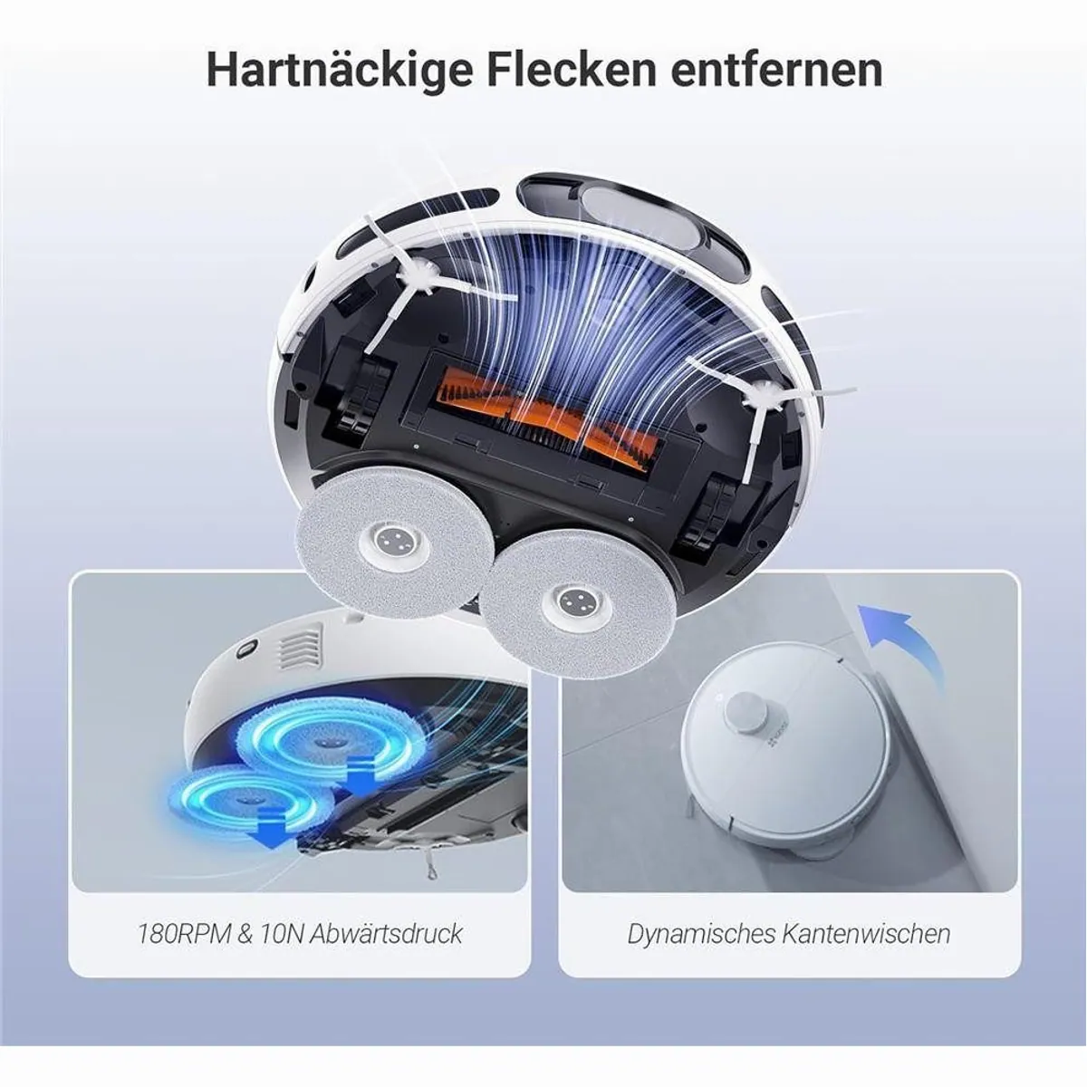 Ezviz RS20 Pro Nass-Trocken-Saugroboter, multifunktionale Basisstation, LDS-LiDAR-Navigation 5