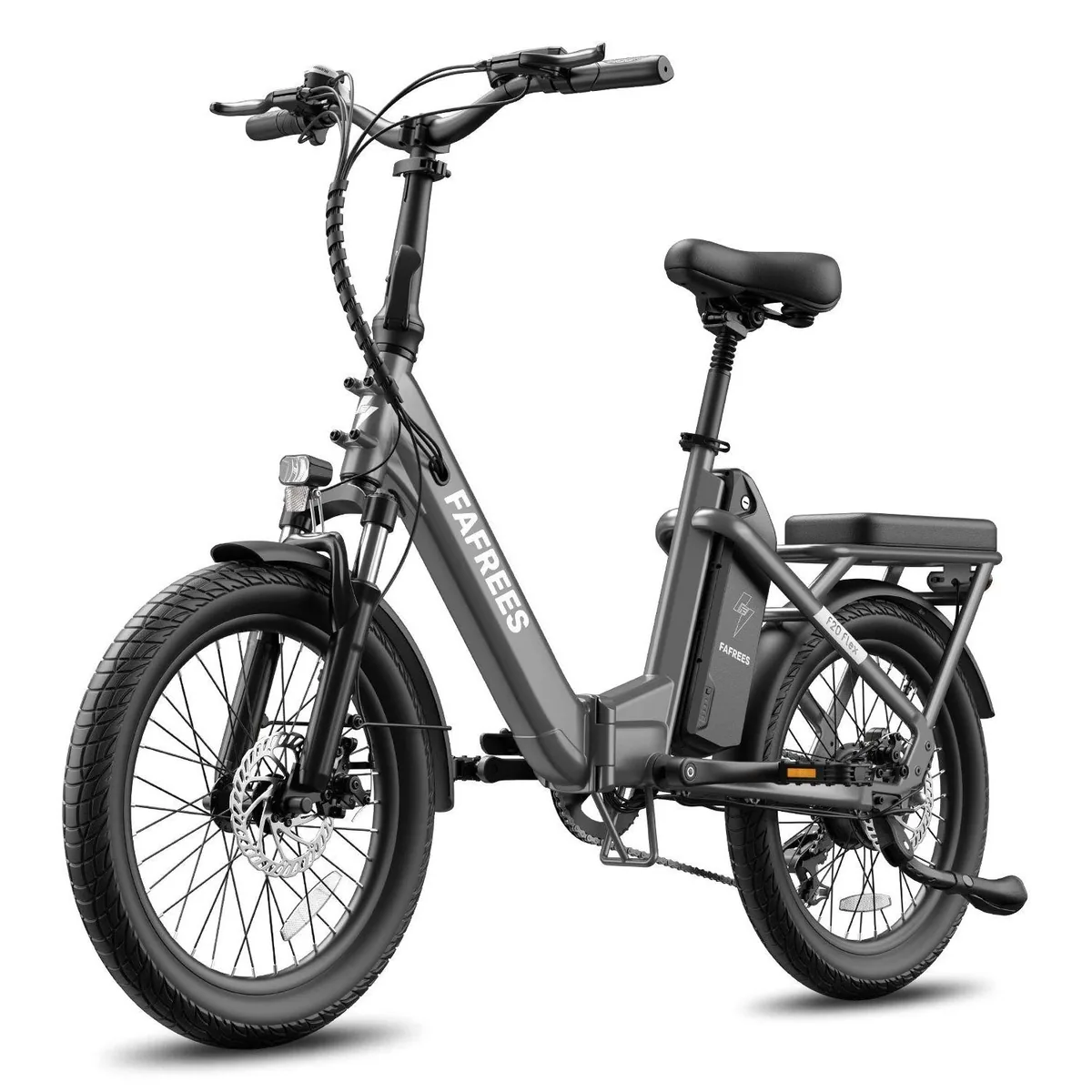 fafrees F20 Flex E-Bike, 250W Motor, herausnehmbarer Akku, Scheibenbremsen