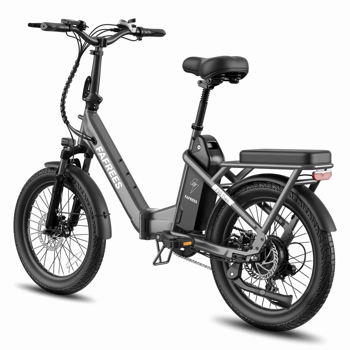 fafrees F20 Flex E-Bike, 250W Motor, herausnehmbarer Akku, Scheibenbremsen 5