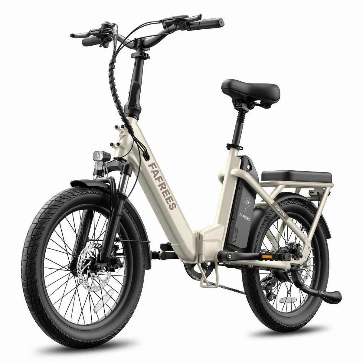 fafrees E-Bike F20 Flex, 250W Motor, herausnehmbarer Akku, Scheibenbremsen