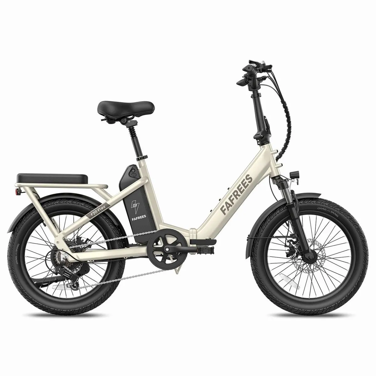 fafrees E-Bike F20 Flex, 250W Motor, herausnehmbarer Akku, Scheibenbremsen 2