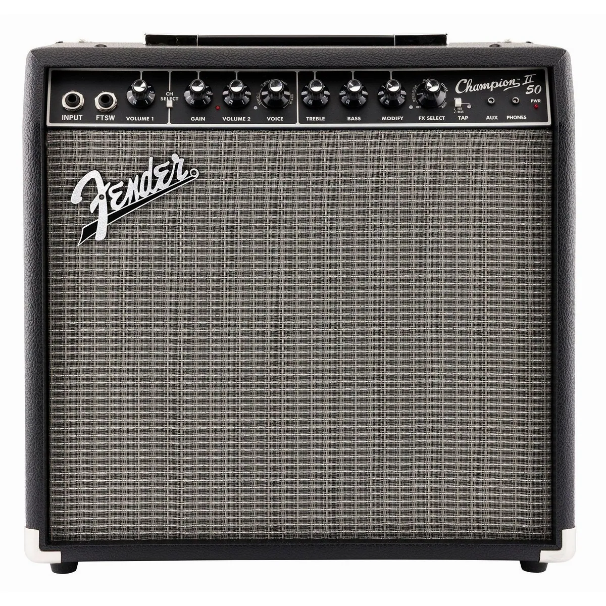 Fender Champion II 50 E-Gitarrenverstärker, vielseitige Klangvielfalt, benutzerfreundlich 2