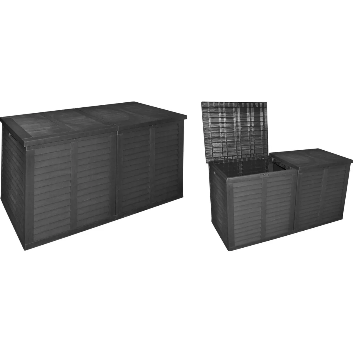 finehomegarden Auflagenbox XXL, 750 Liter Fassungsvermögen, wetterfest und langlebig 2